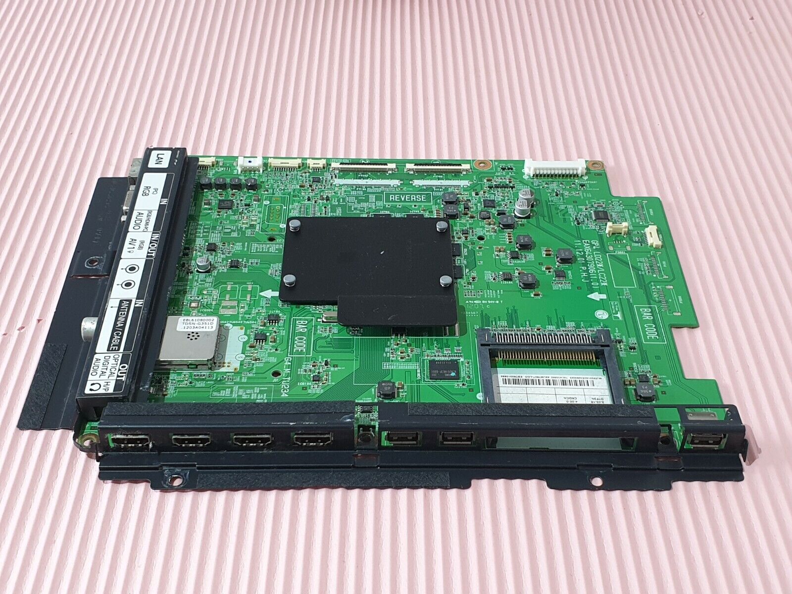 MAIN BOARD MB LG 42LM760T 42" TV EAX64307906 (1.0) EBT62013885 SCREEN:LC420EUH