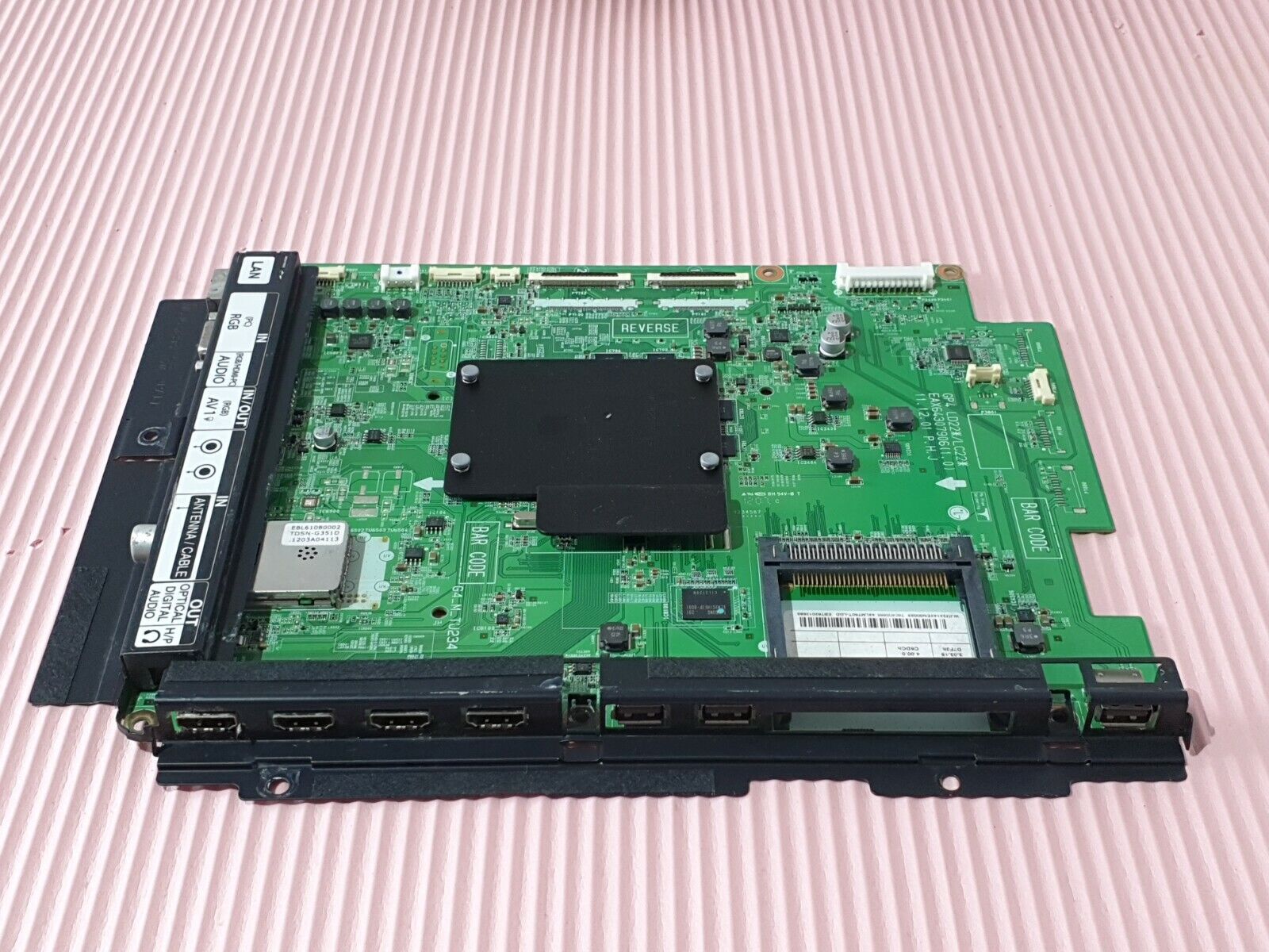 MAIN BOARD MB LG 42LM760T 42" TV EAX64307906 (1.0) EBT62013885 SCREEN:LC420EUH - Image 3