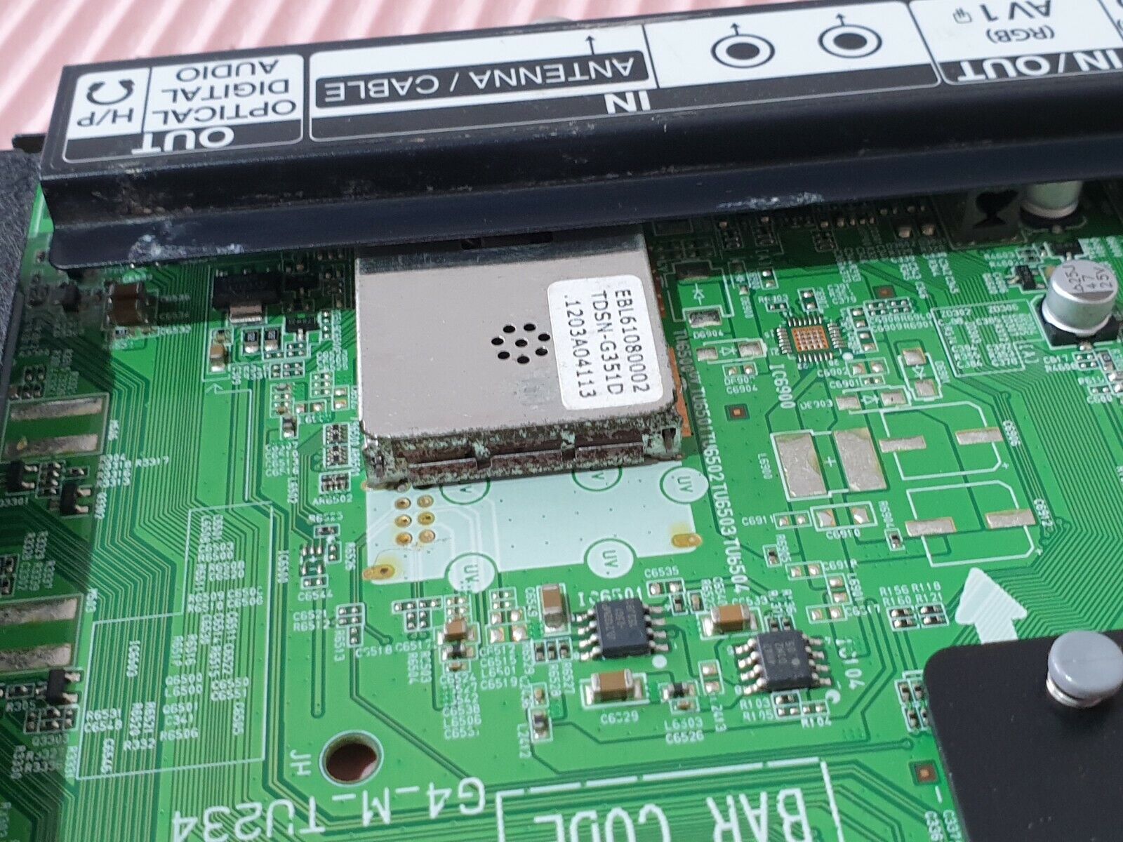 MAIN BOARD MB LG 42LM760T 42" TV EAX64307906 (1.0) EBT62013885 SCREEN:LC420EUH - Image 5