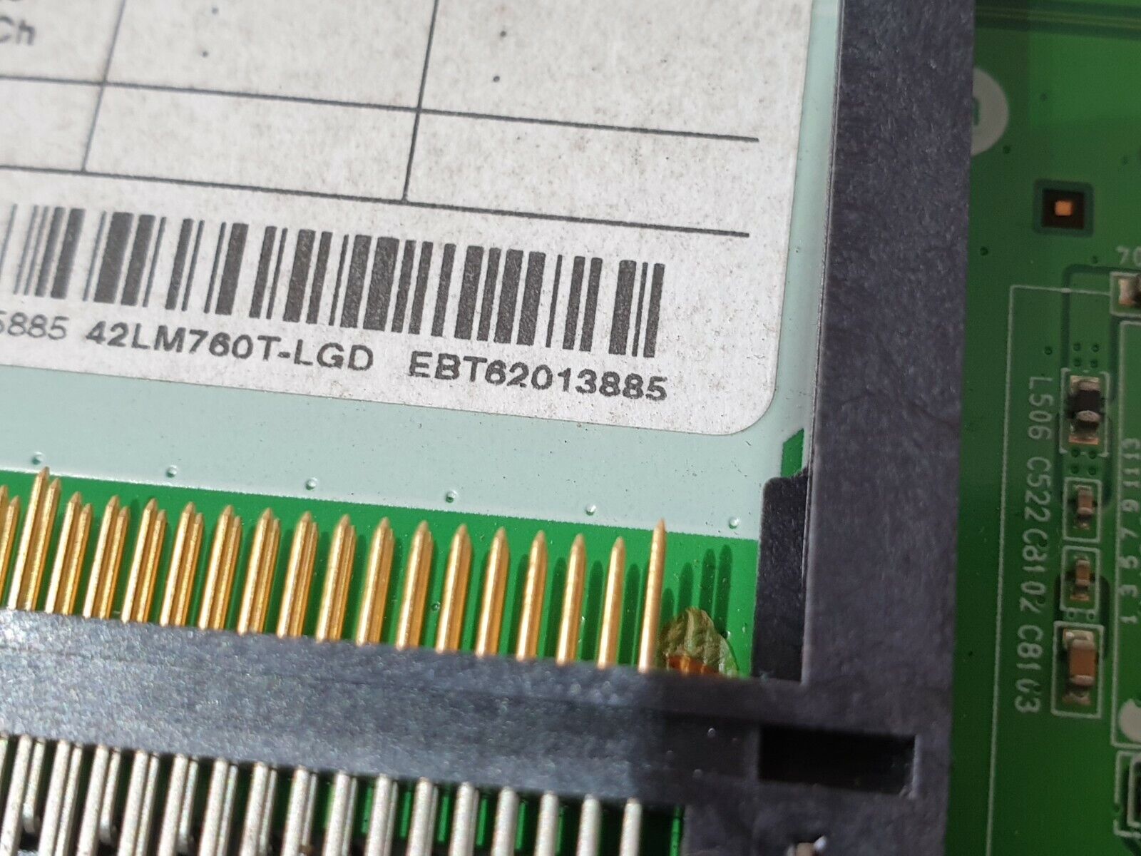 MAIN BOARD MB LG 42LM760T 42" TV EAX64307906 (1.0) EBT62013885 SCREEN:LC420EUH - Image 8