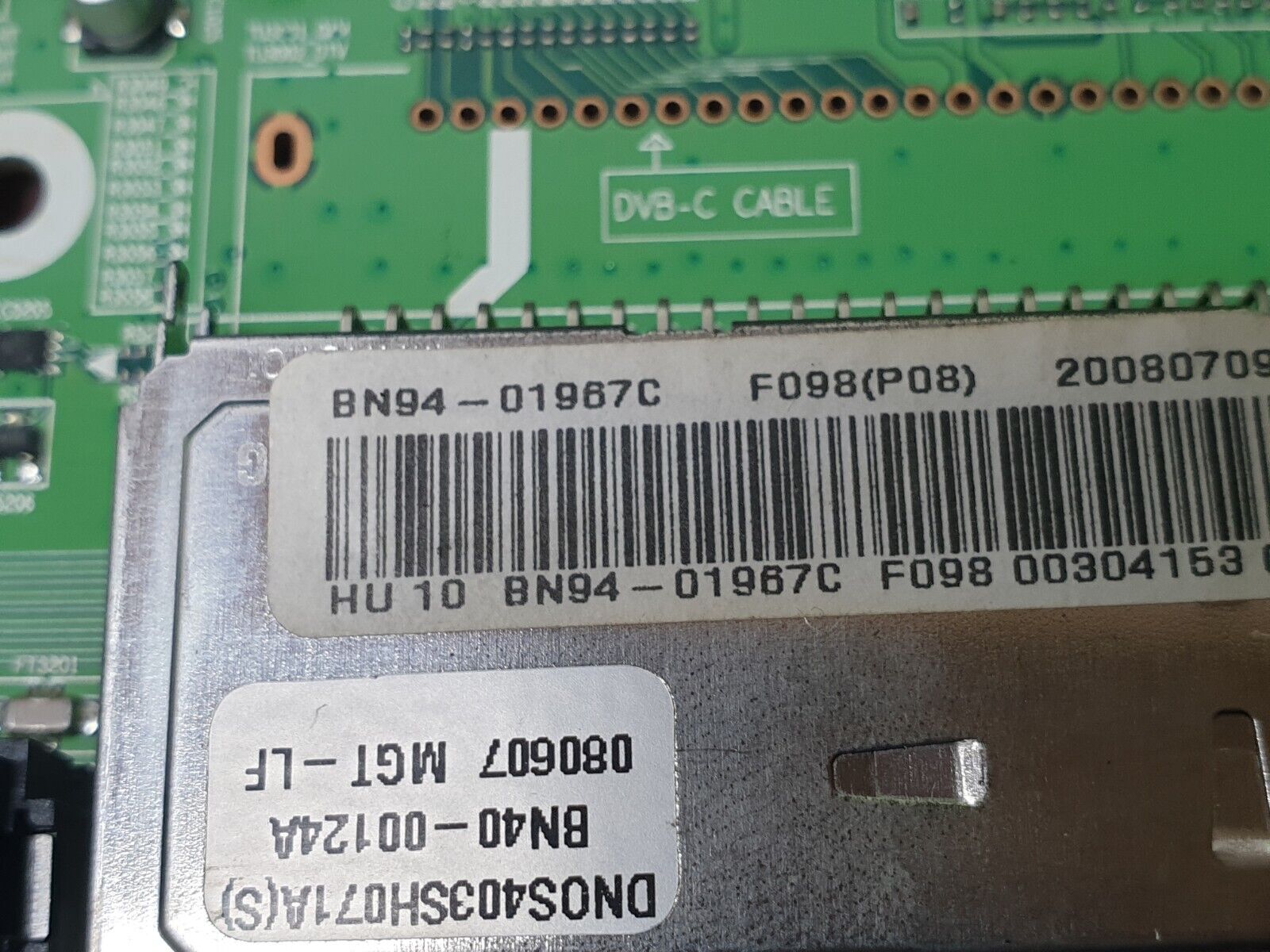 MAIN BOARD MB SAMSUNG LE37A456C2D TV BN41-00981B BN94-01967C SCREEN:T370XW02 V.C - Image 4