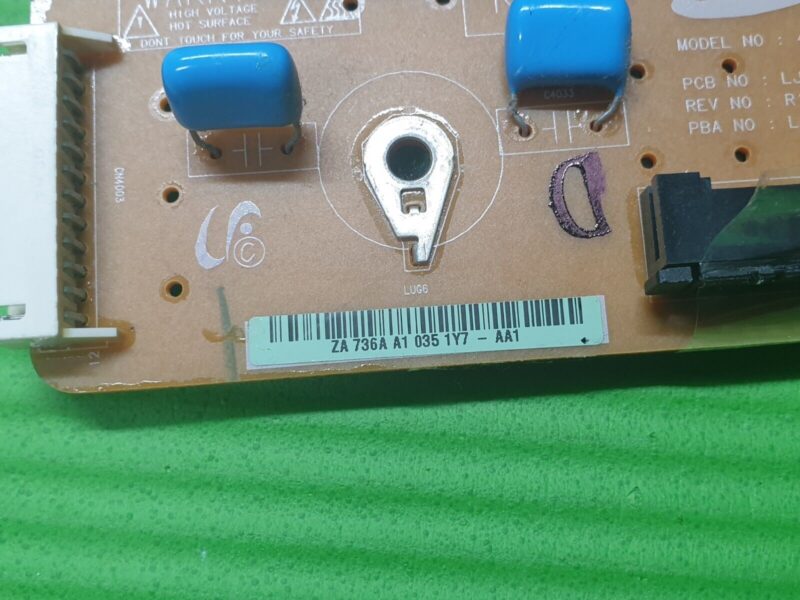 XSUS BOARD FOR SAMSUNG PS42C450B1W 42" PLASMA TV LJ41-08591A LJ92-01736A - Image 4