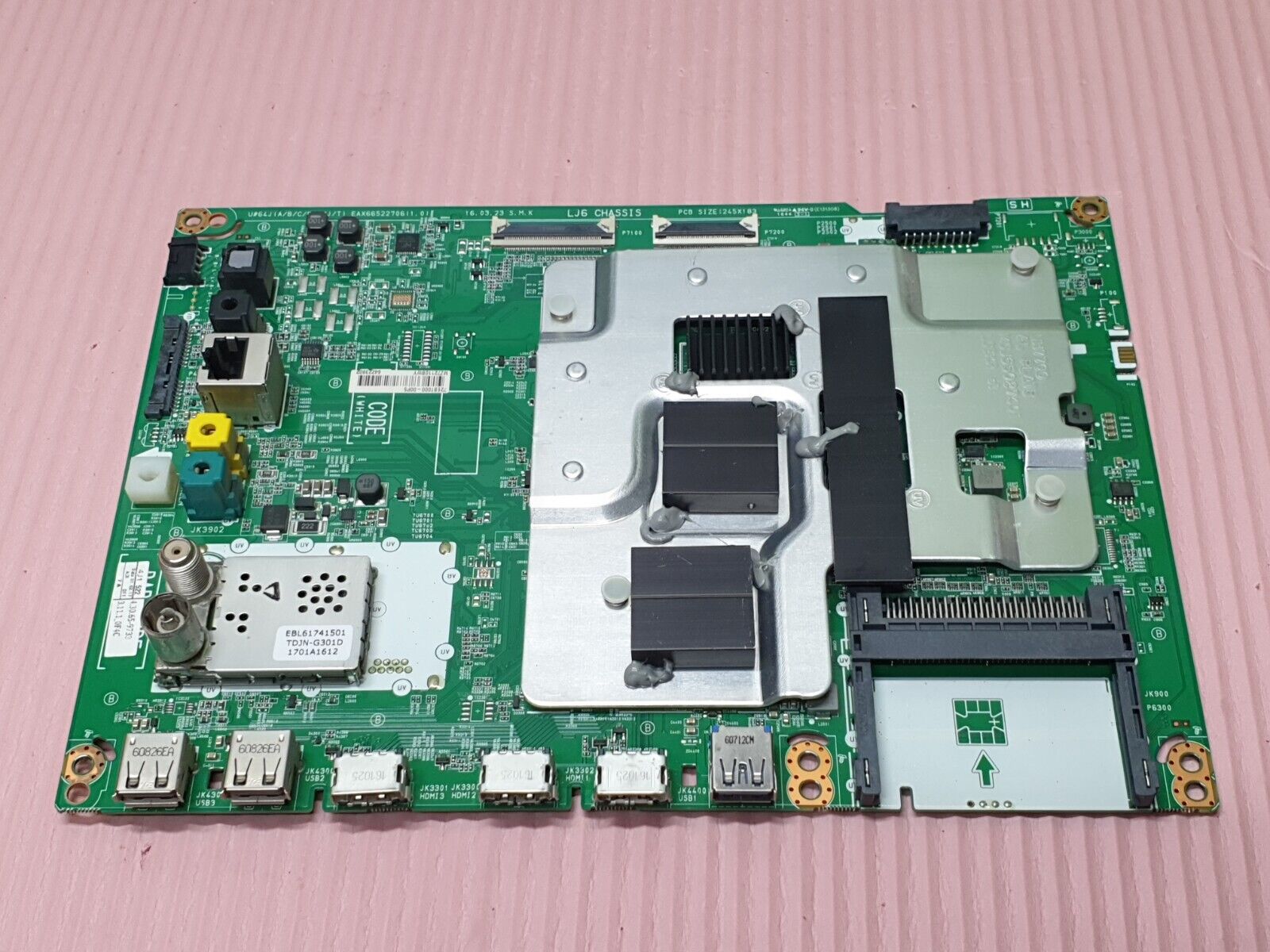MAIN BOARD MB LG 55UH770V 55" LED TV EAX66522706 EBT66064402 SCREEN:LC550EQF