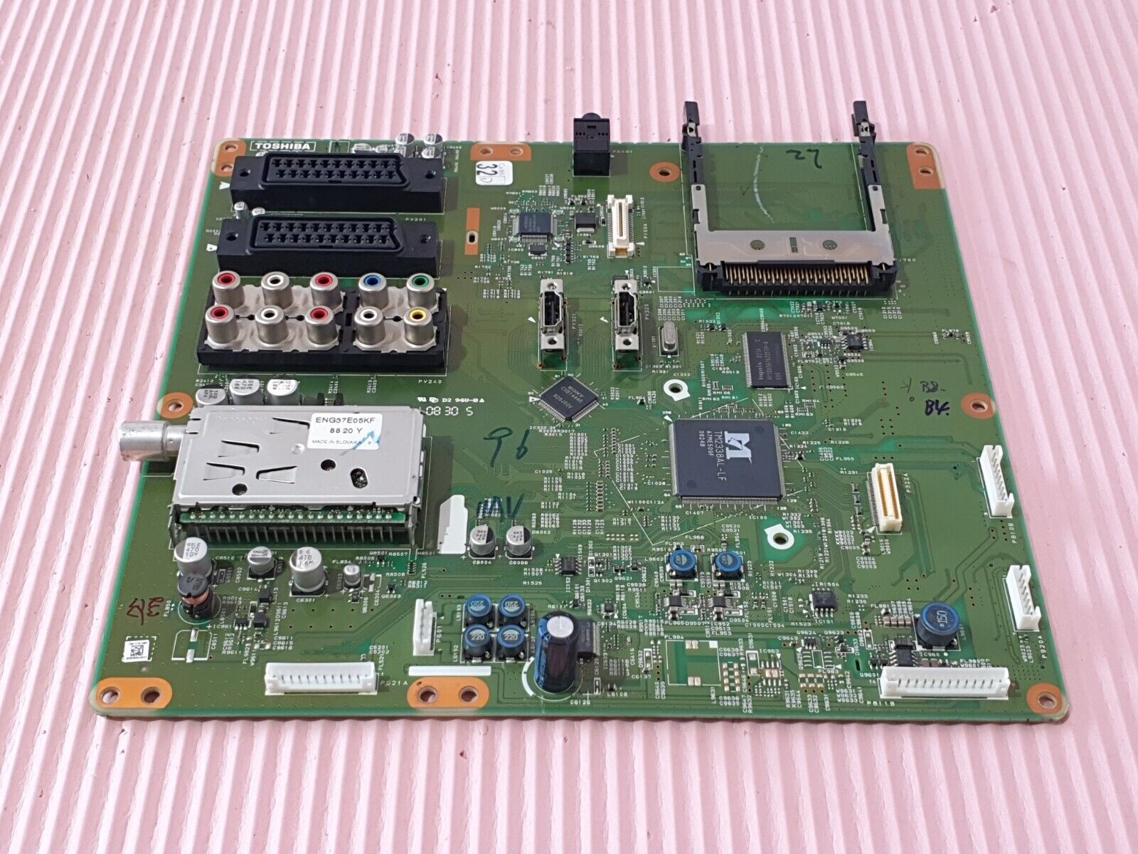 MAIN BOARD MB FOR 32AV554D 32AV555D TV PE0630 A V28A000822A1 SCREEN:LK315T3LA31 - Image 3