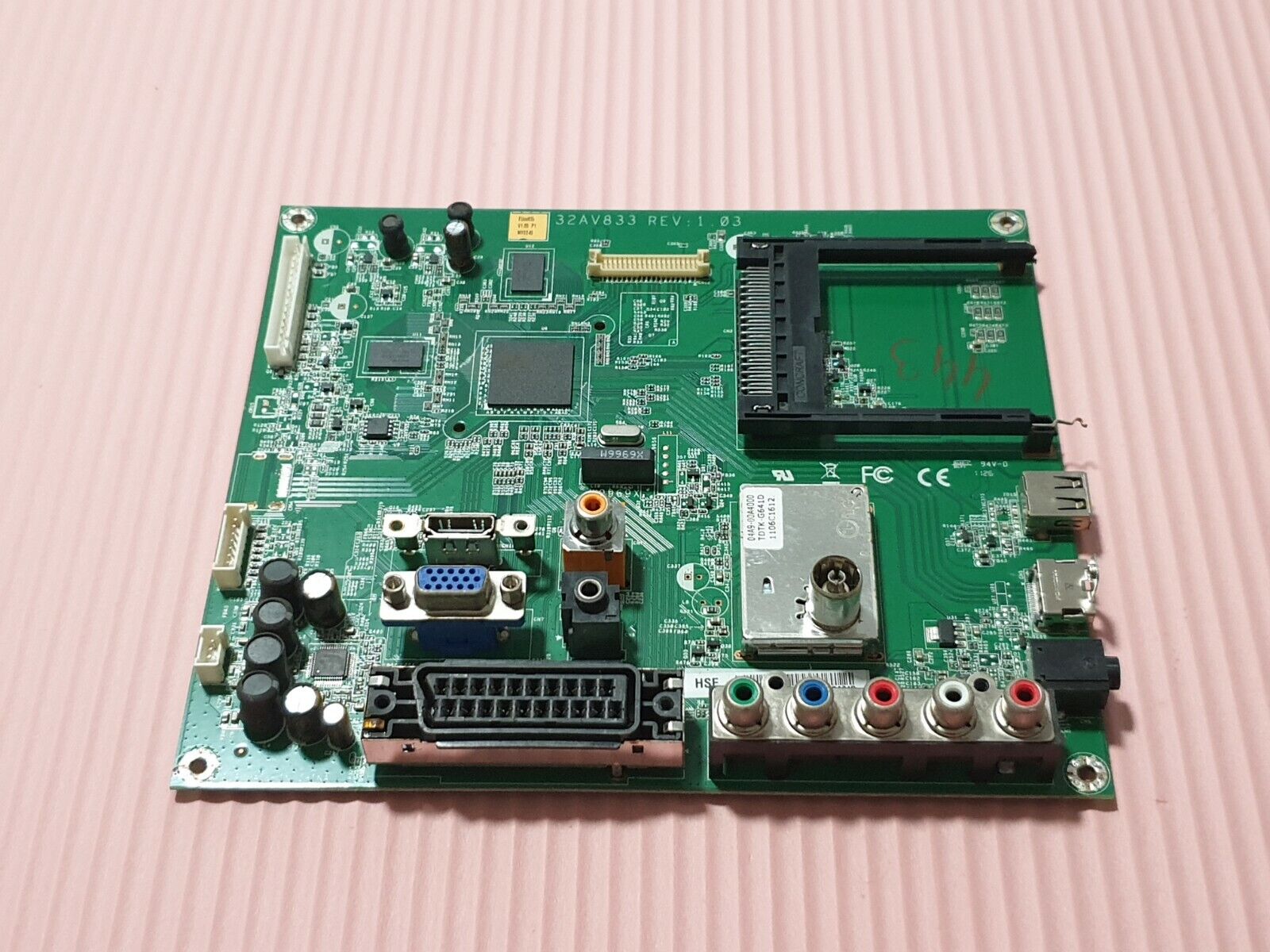 MAIN BOARD MB FOR 42HL833B 42" TV 32AV833 REV:1.03 60EB40M0DA04P SCREEN:LC420EUN - Image 2