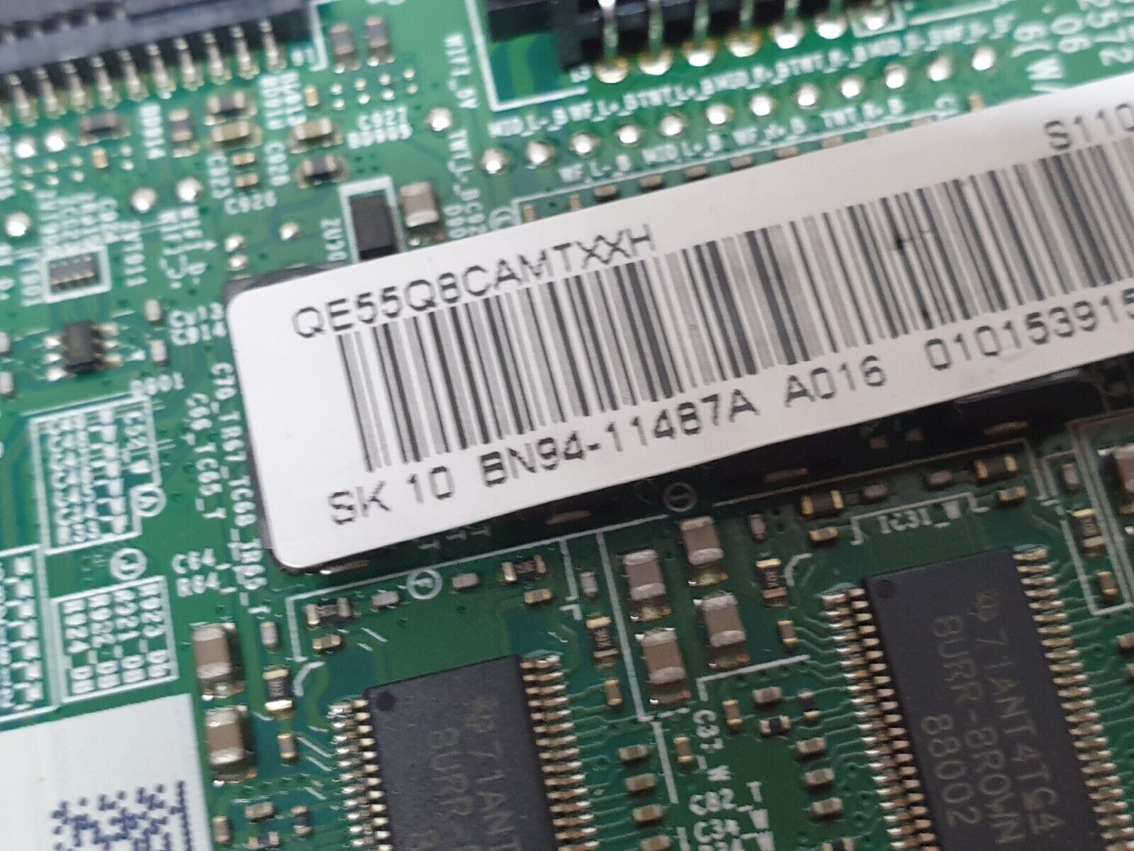 MAIN BOARD MB SAMSUNG QE55Q8CAMT TV BN41-02572B BN94-11487A SCREEN:LSF550FF02 - Image 3