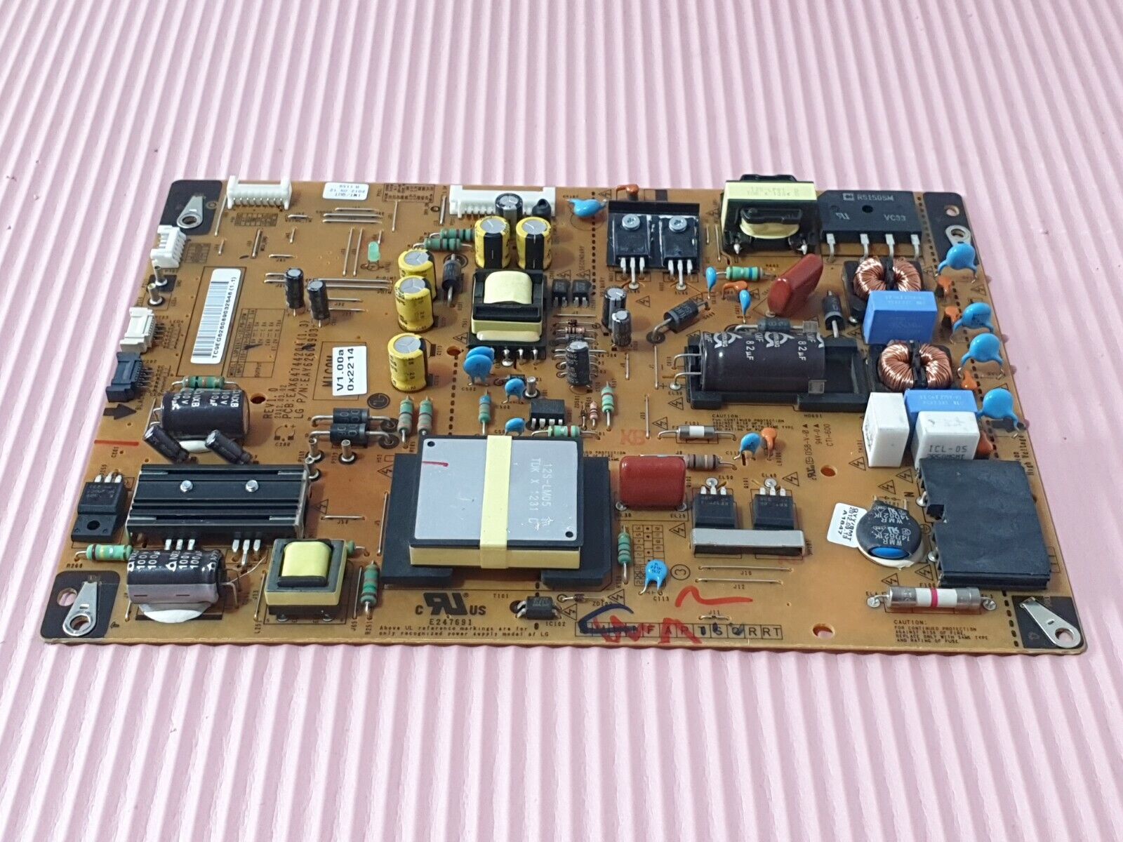 POWER SUPPLY PSU FOR 47LM640T 42LM640T 42LM649S TV EAX64744204 (1.3) EAY62608903 - Image 3