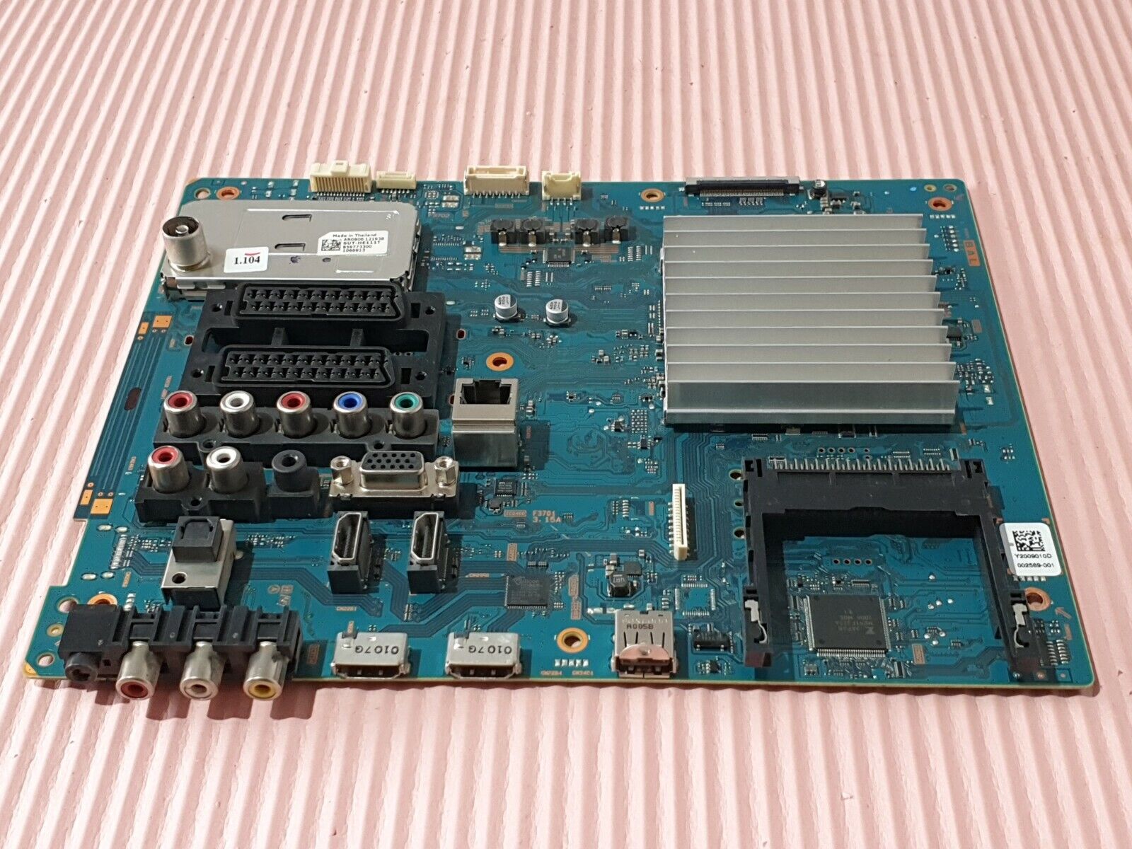 MAIN BOARD MB SONY KDL-40EX603 40" TV 1-881-636-11 Y2009010D SCREEN:LTY400HM02 - Image 2