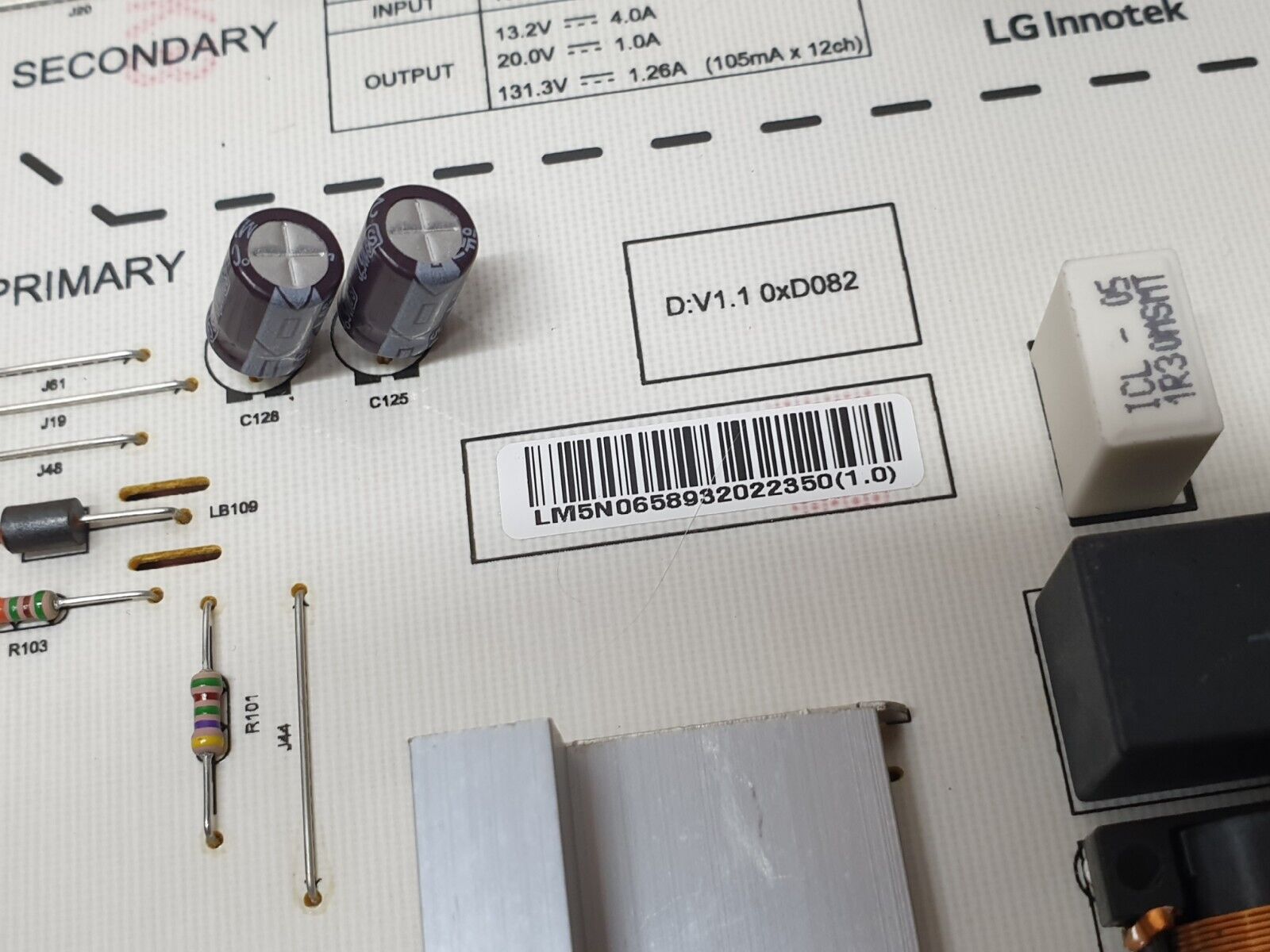 POWER SUPPLY FOR 75NANO806PA 75NANO866PA 75NAN0813PA TV EAY65893202 LGP75-20UL - Image 3