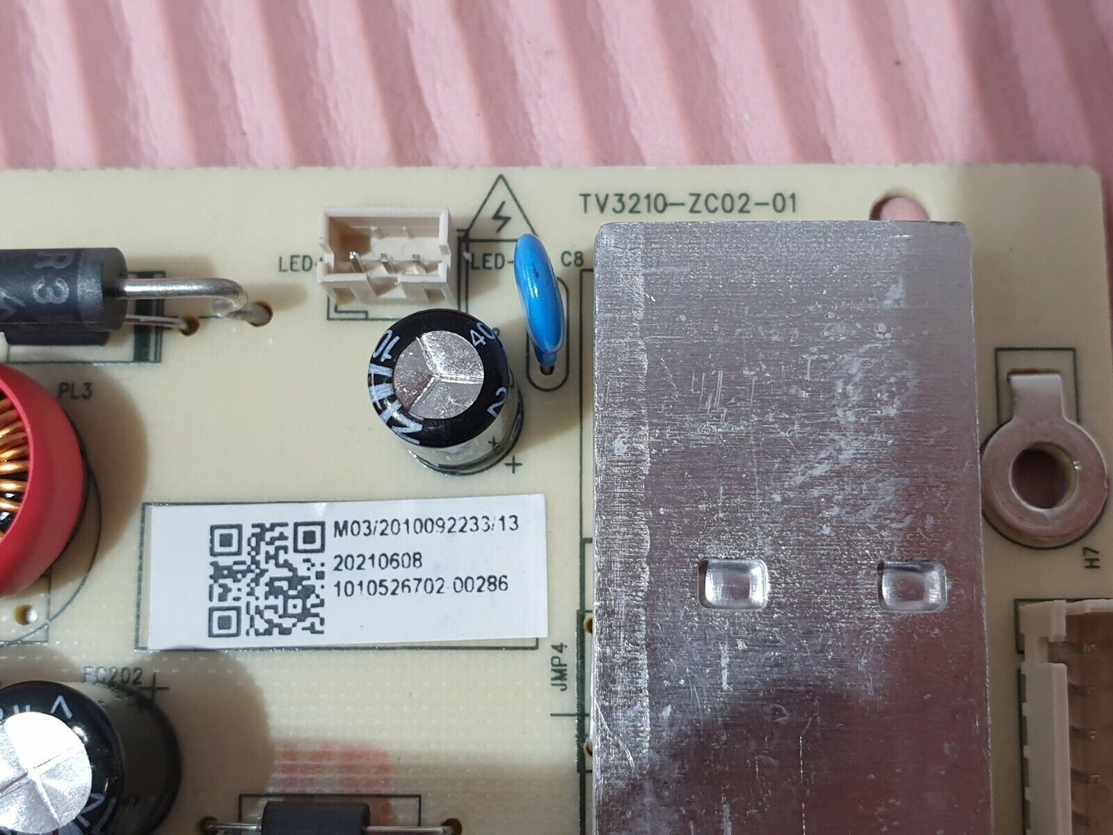 POWER SUPPLY PSU FR JVC LT-32CA690 A LT-32CA790 TV TV3210-ZC02-01 E021M416-E2 - Image 4