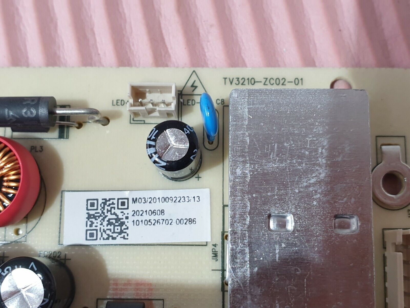 POWER SUPPLY PSU FR JVC LT-32CA690 A LT-32CA790 TV TV3210-ZC02-01 E021M416-E2 - Image 5