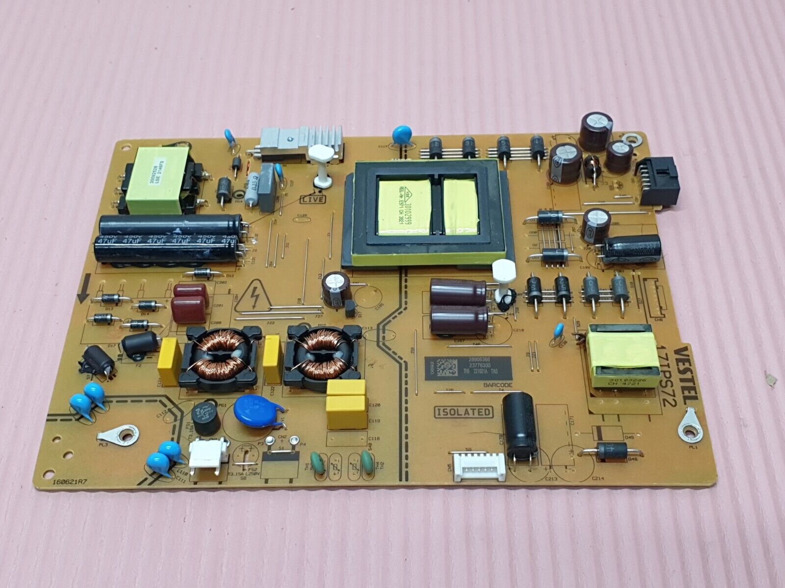 POWER SUPPLY PSU FOR DLED55UHDSFIRE 55AO11UHD LUX0155009/01 TV 17IPS72 23776300