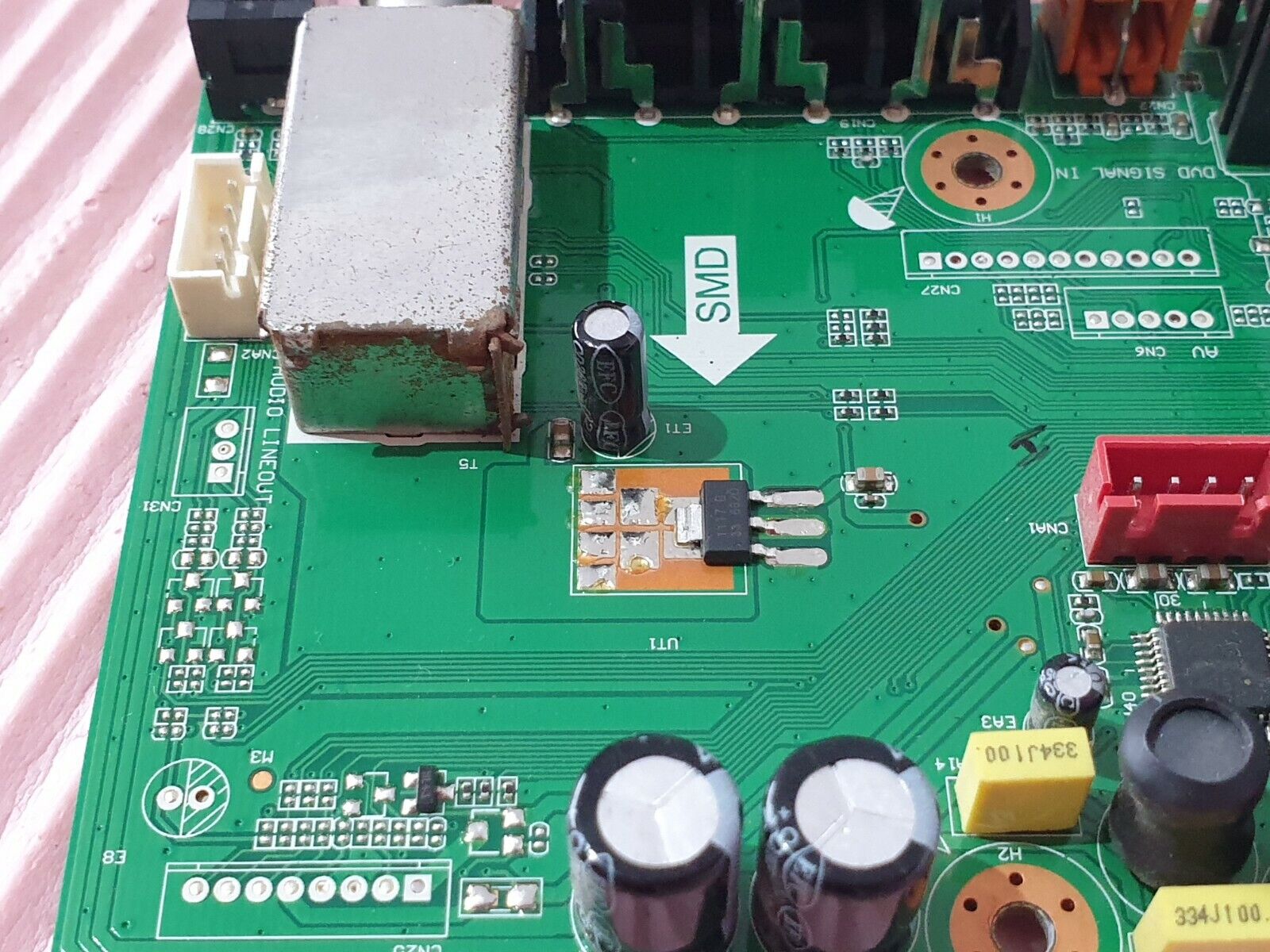 MAIN BOARD MB ALBA LC-40GL12E TV T.MSD306.68A 12023 A12102649 SCREEN:T400D3HA24 - Image 5