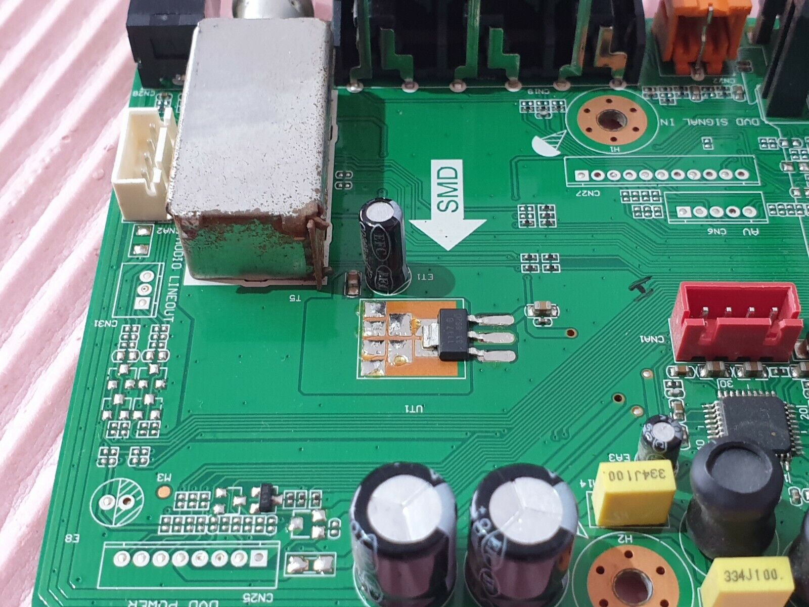 MAIN BOARD MB ALBA LC-40GL12E TV T.MSD306.68A 12023 A12102649 SCREEN:T400D3HA24 - Image 6