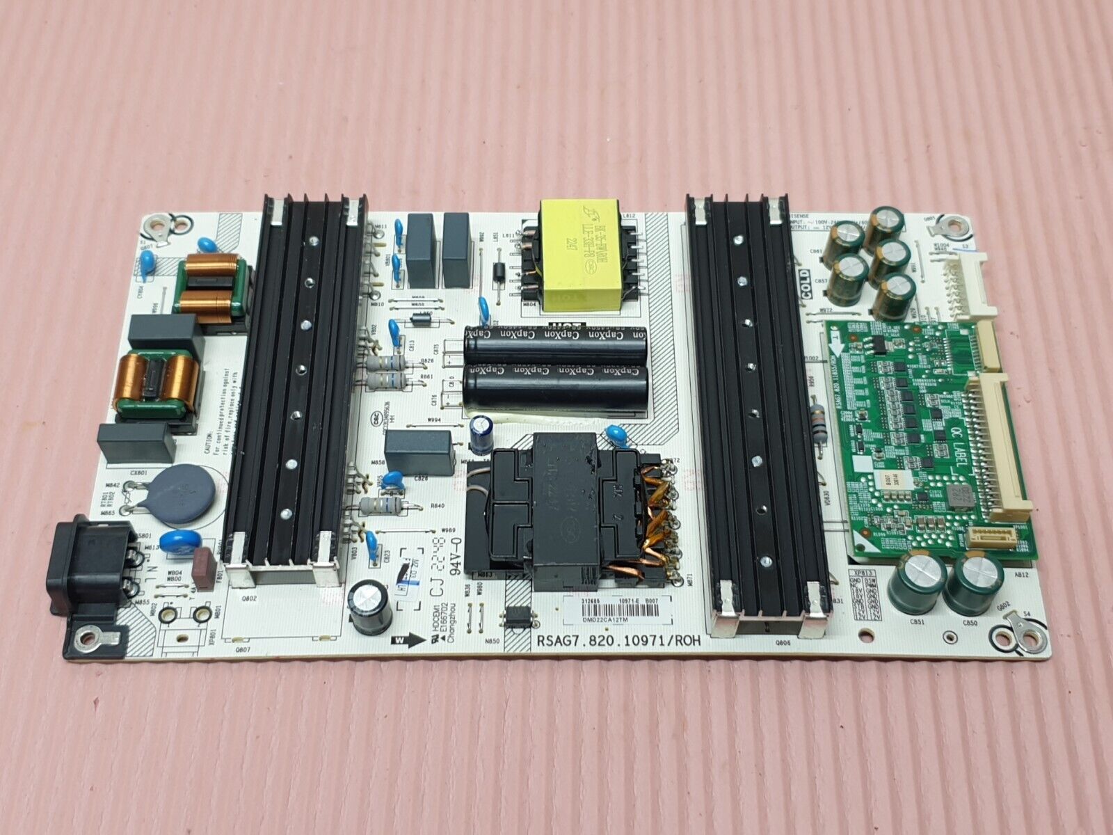 POWER SUPPLY BOARD PSU FR 55U7HQTUK TV RSAG7.820.10971/ROH 312685 HDCEM1 E166702