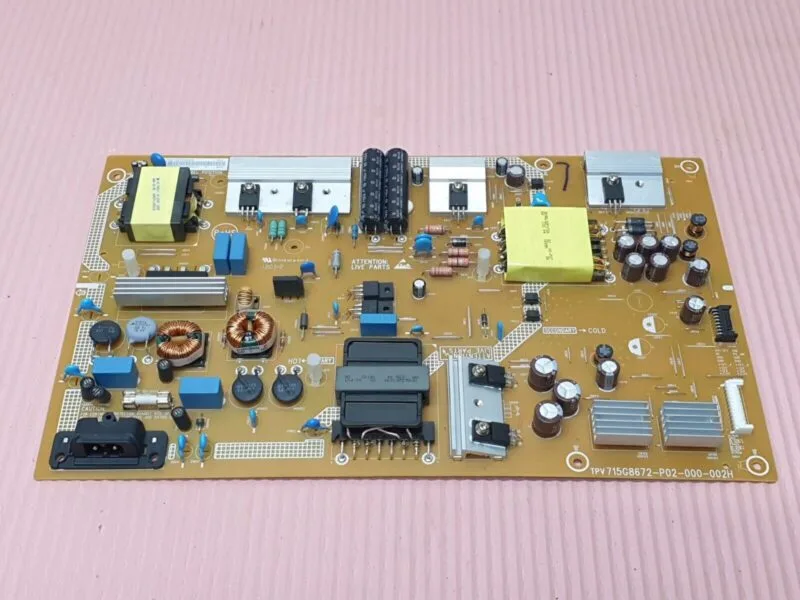 POWER SUPPLY BOARD PSU FOR 50PUS6262/05 55PUS6272/05 TV 715G8672-P02-000-002H - Image 2