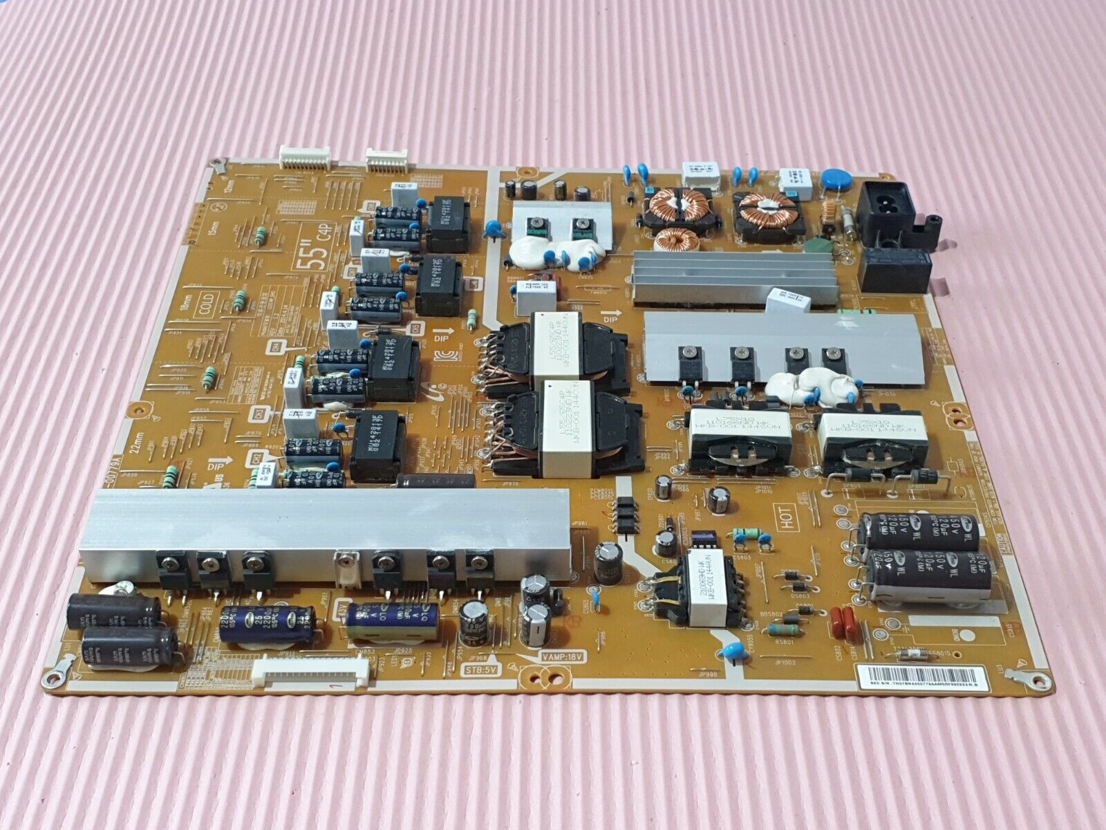 POWER SUPPLY BOARD PSU FOR SAMSUNG UE55HU8200T TV BN44-00779A L55C4P_EHS REV:1.2