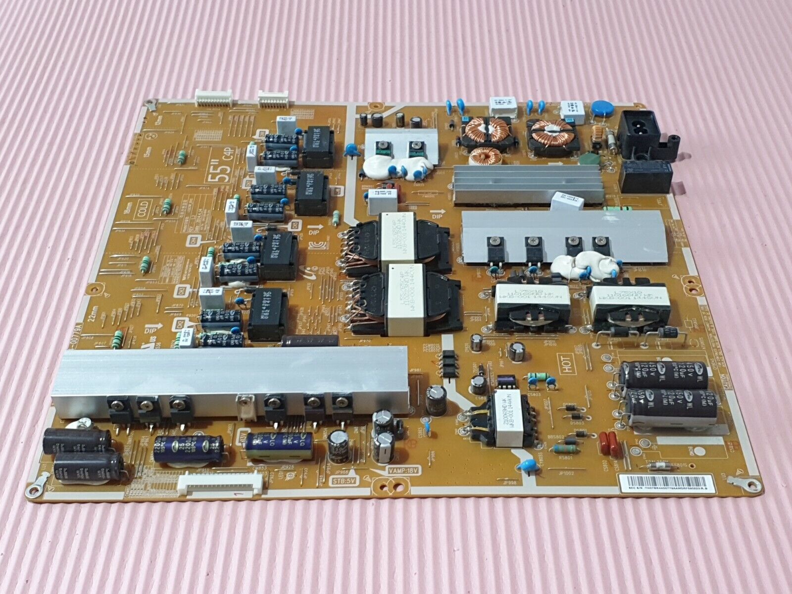 POWER SUPPLY BOARD PSU FOR SAMSUNG UE55HU8200T TV BN44-00779A L55C4P_EHS REV:1.2 - Image 3