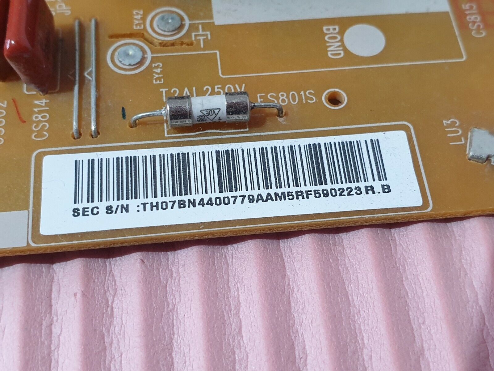 POWER SUPPLY BOARD PSU FOR SAMSUNG UE55HU8200T TV BN44-00779A L55C4P_EHS REV:1.2 - Image 4