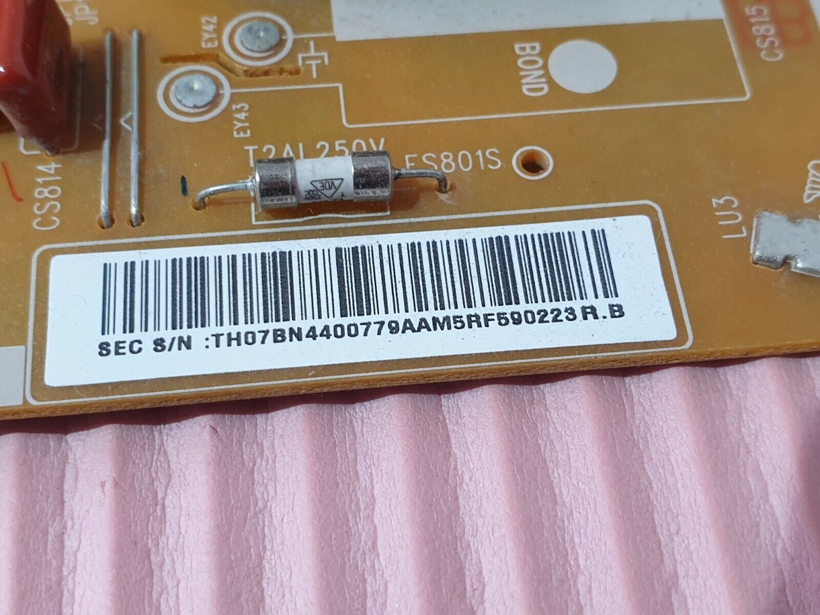 POWER SUPPLY BOARD PSU FOR SAMSUNG UE55HU8200T TV BN44-00779A L55C4P_EHS REV:1.2 - Image 5