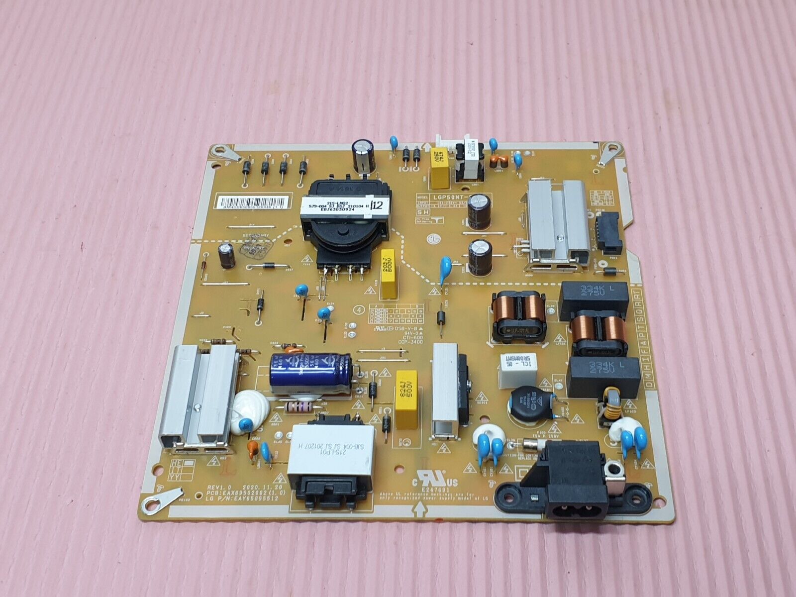 POWER SUPPLY BOARD PSU FOR LG 50UP80006LR 50NANO756PA TV EAX69502002 EAY65895512 - Image 3