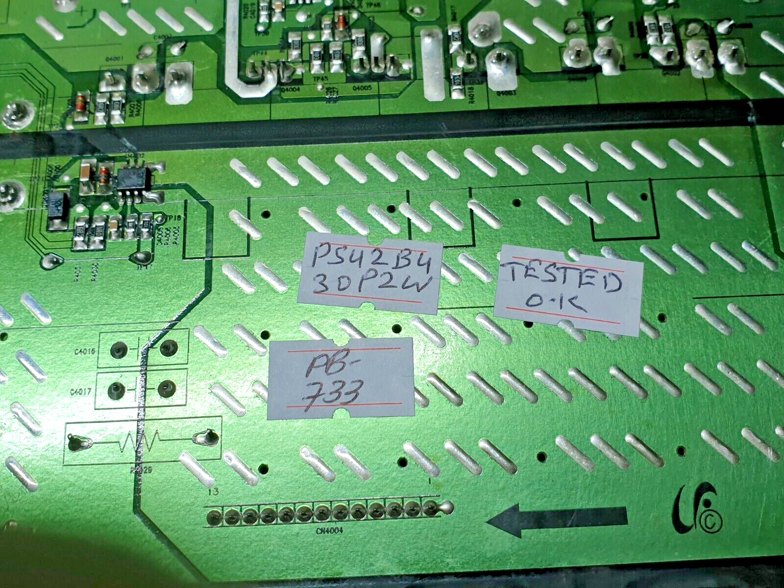 XSUS X-SUS BOARD SAMSUNG PS42B430P2W 42" PLASMA TV LJ41-05780A LJ92-01668A AA2 - Image 5