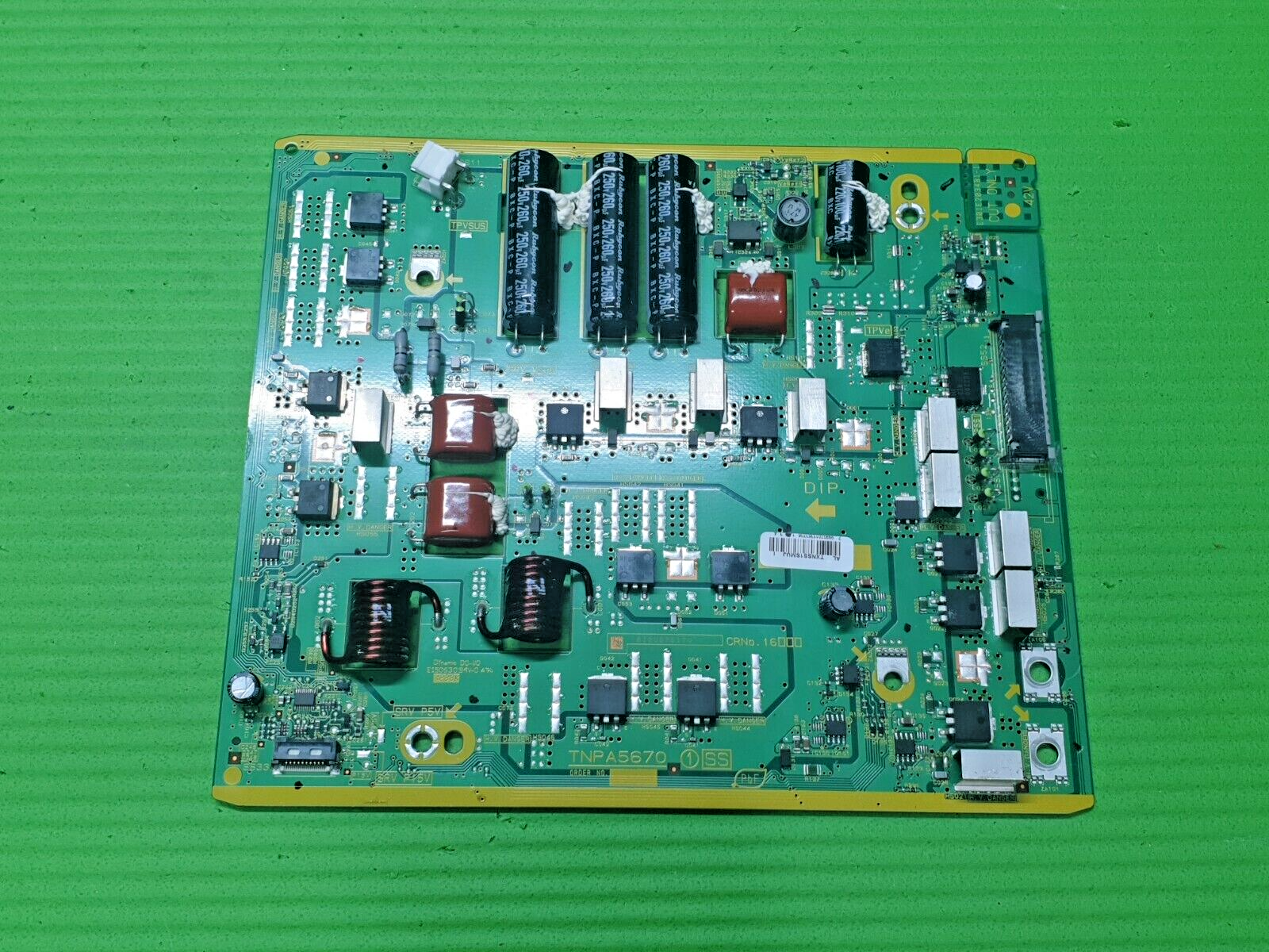 POWER SUPPLY BOARD PSU PANASONIC TX-P50GT50B 50" LED TV TXNSS1SMUJ TNP A5670 1SS