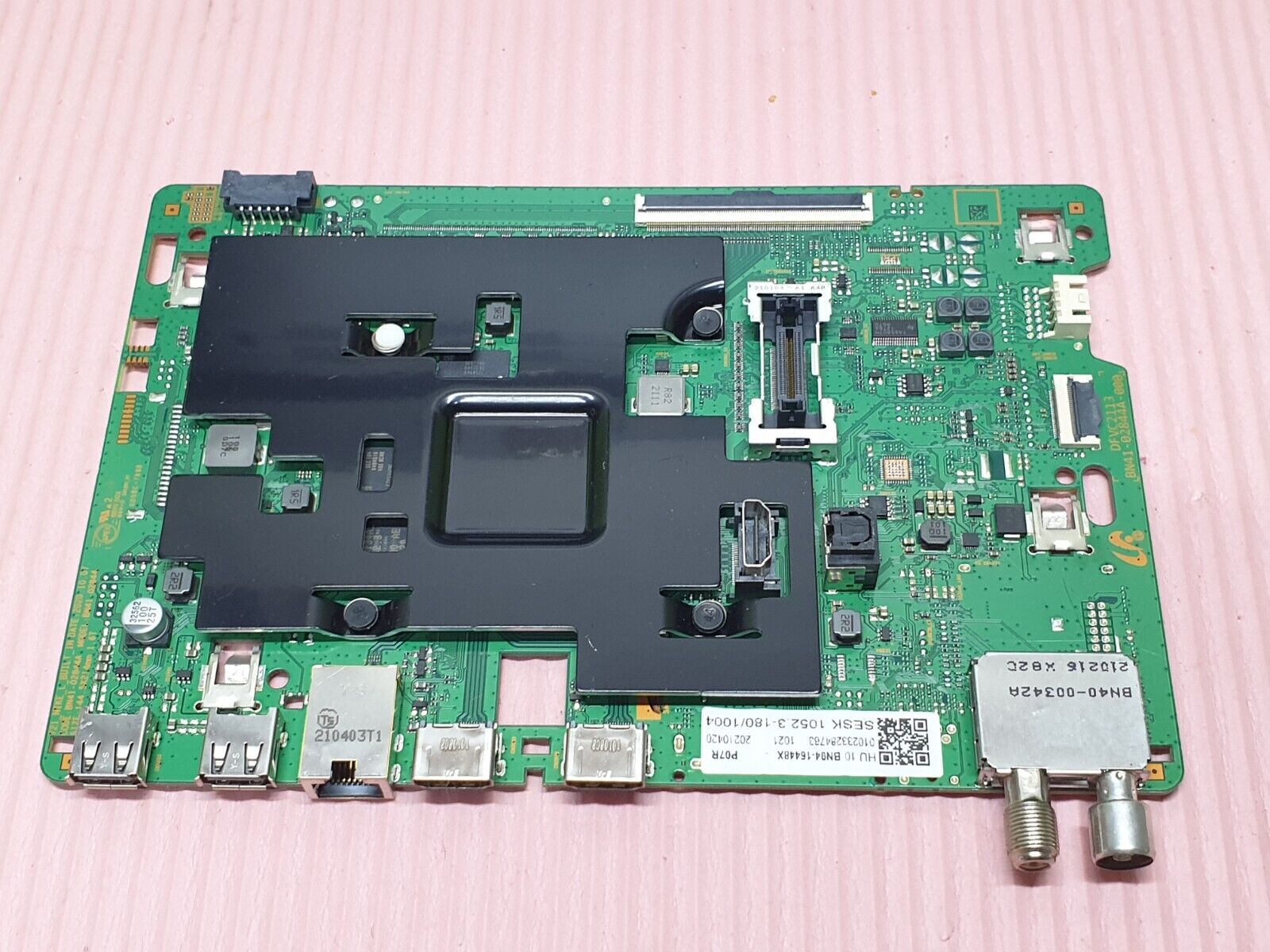 MAIN AV BOARD MB SAMSUNG QE43Q60AAU TV BN41-02844A BN94-16448X SCREEN:T430QVN03