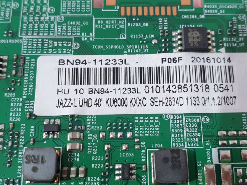 MAIN BOARD MB SAMSUNG UE40KU6020K TV BN41-02528A BN94-11233L SCREEN:LSF400FN05 - Image 4