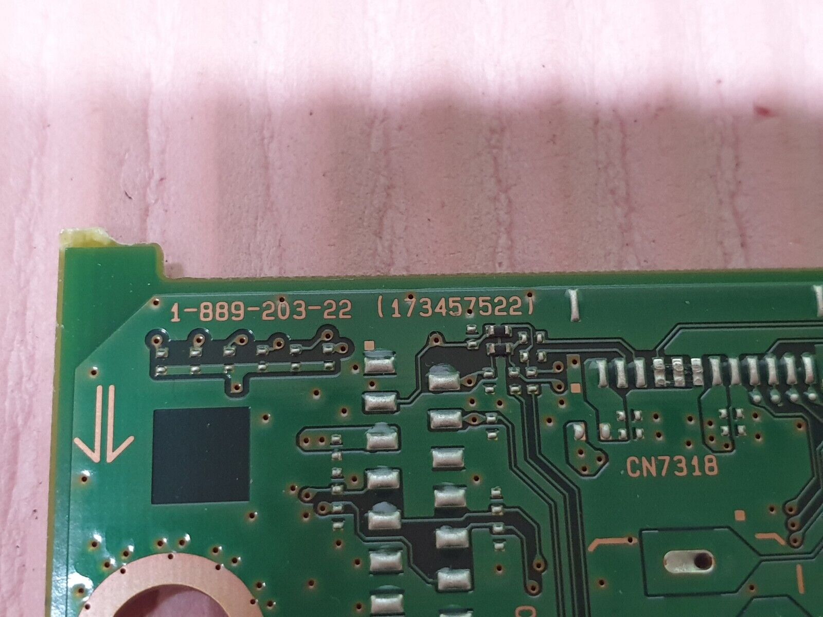 SATELLITE TUNER AV BOARD KDL-42W705B 48" LED TV 1-889-203-22 173457522 Y400A860D - Image 3