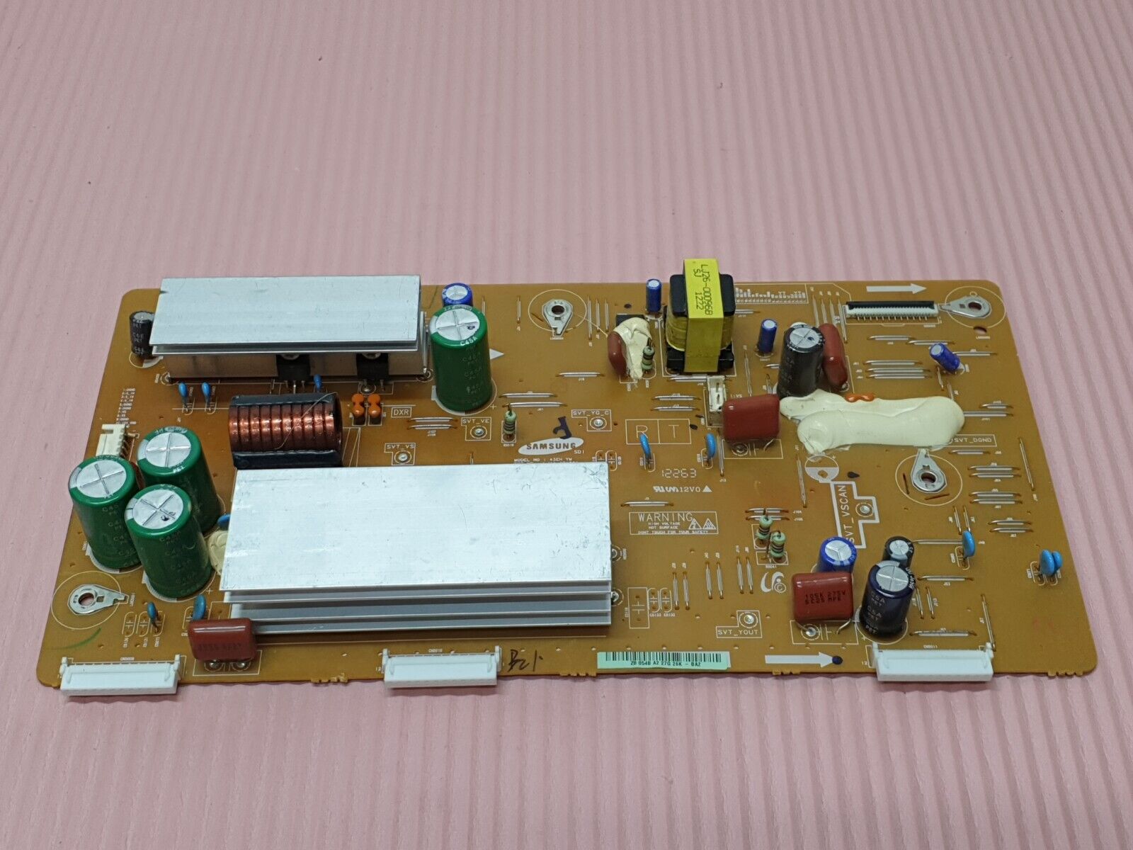 Y-SUS BOARD FOR SAMSUNG PS43D450 43" PLASMA TV LJ41-10136A R1.6 LJ92-01854A BA2