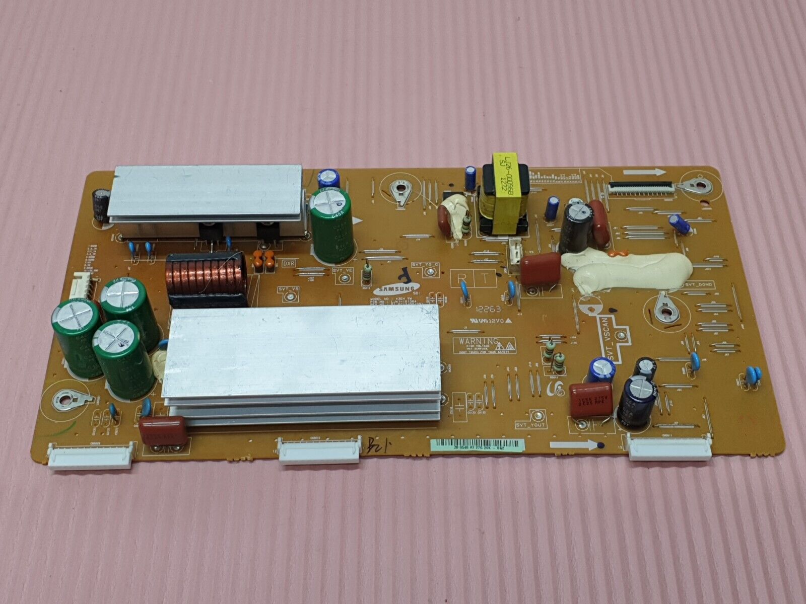 Y-SUS BOARD FOR SAMSUNG PS43D450 43" PLASMA TV LJ41-10136A R1.6 LJ92-01854A BA2 - Image 3