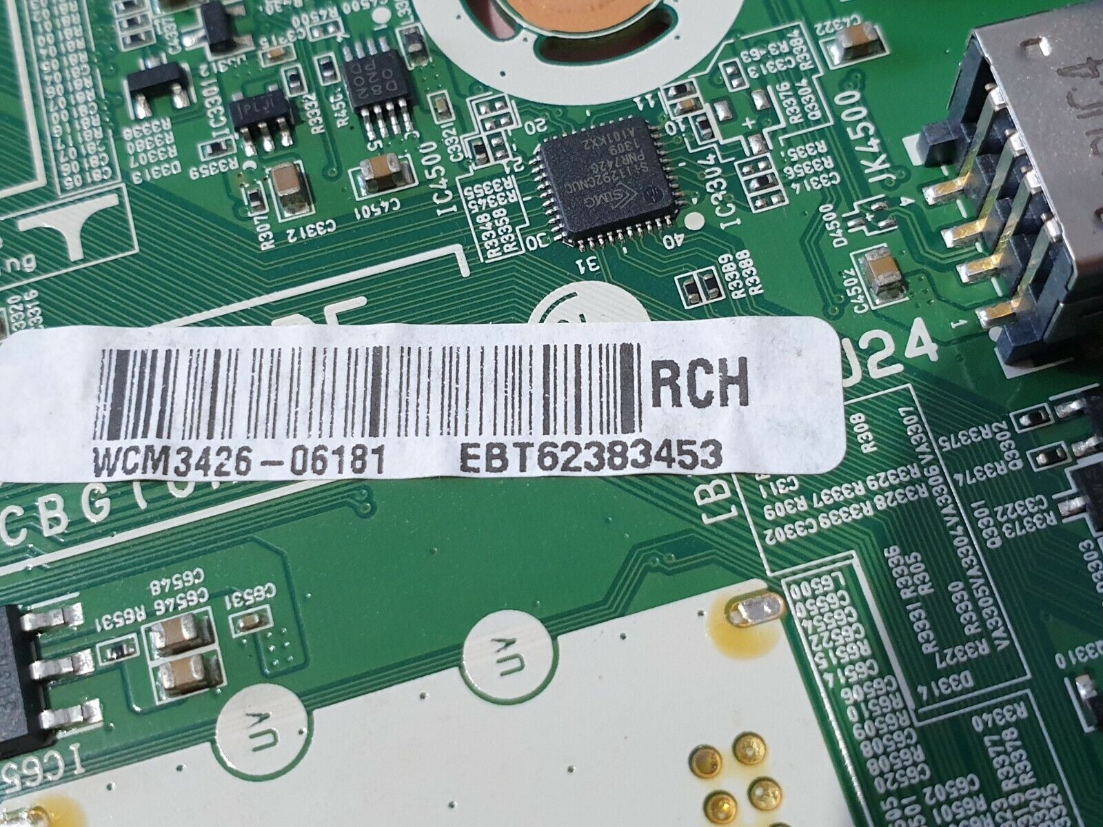 MAIN BOARD MB 42LA620V 50LA620V TV EAX64797003 (1.2) EBT62383453 SCREEN:LC420DUE - Image 4