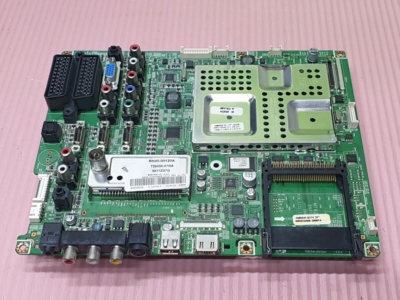 MAIN BOARD MB SAMSUNG LE37A656A1F 37" TV BN41-00974B BN94-01741H SCREEN:T370HW02