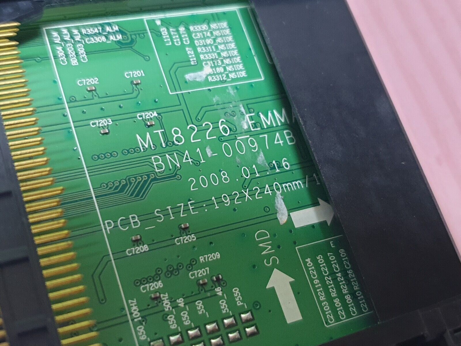 MAIN BOARD MB SAMSUNG LE37A656A1F 37" TV BN41-00974B BN94-01741H SCREEN:T370HW02 - Image 3