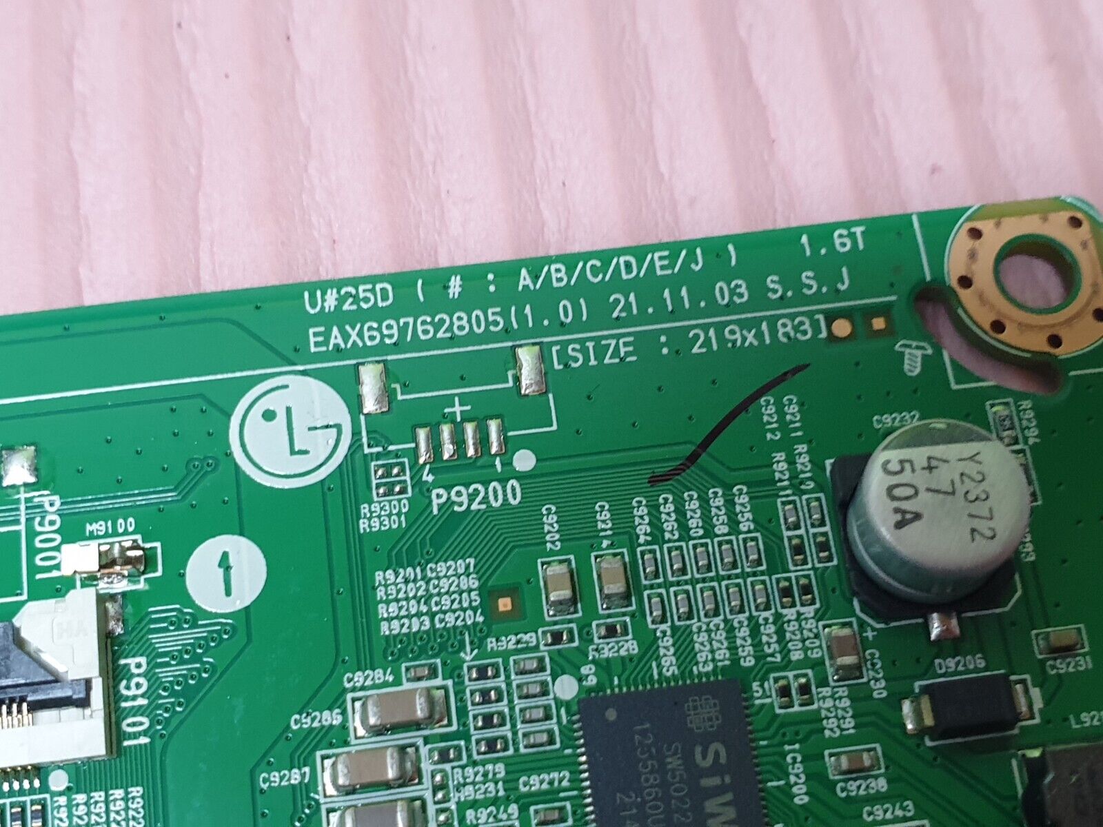 MAIN BOARD MB LG 50NANO766QA TV EAX69762805 1.0 EBT66962403 SCREEN:PT500GT02 - Image 3