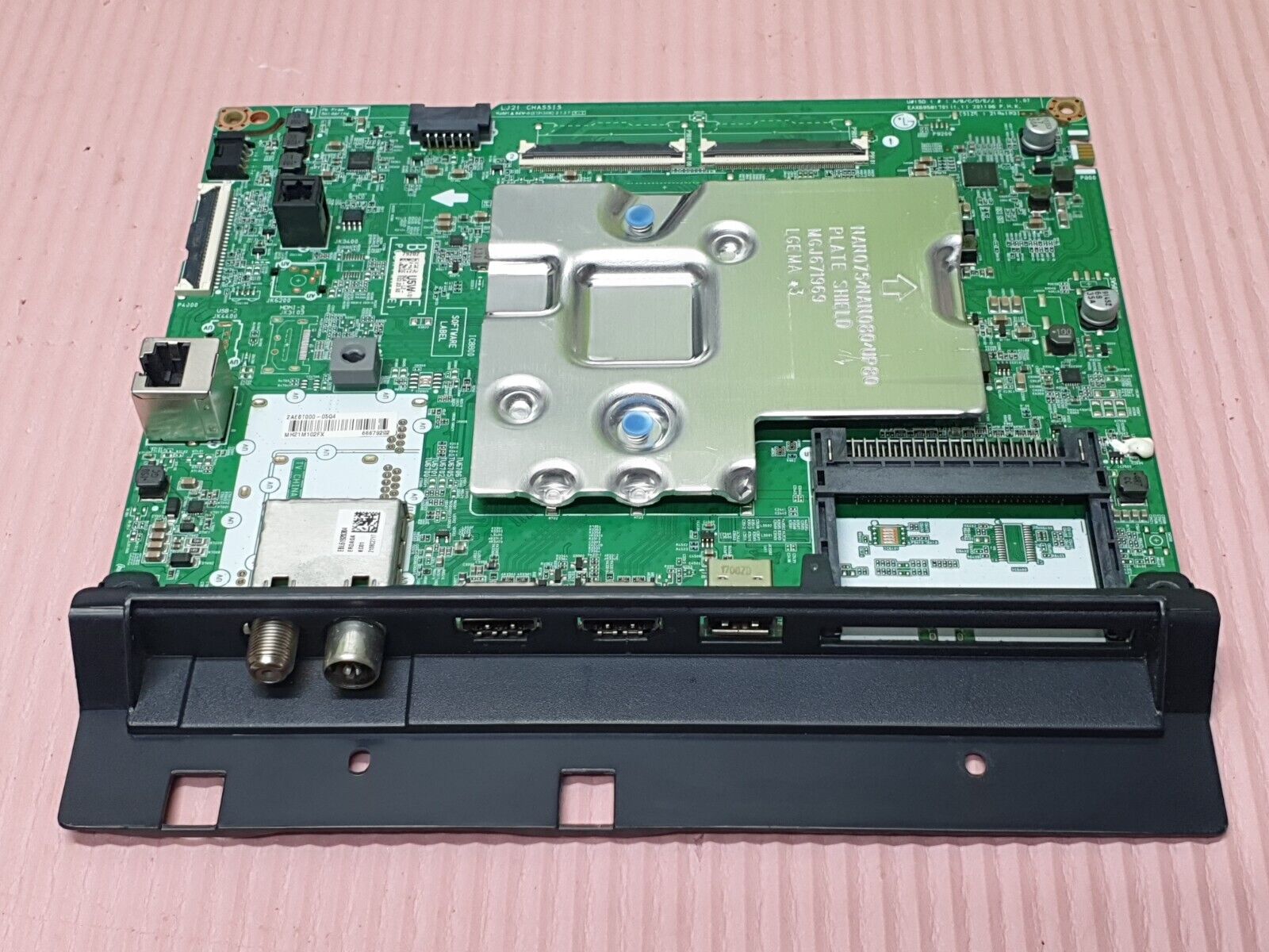 MAIN BOARD MB LG 65UP78006LB TV EAX69581701 1.1 EBT66679202 SCREEN:HV650QUB - Image 2