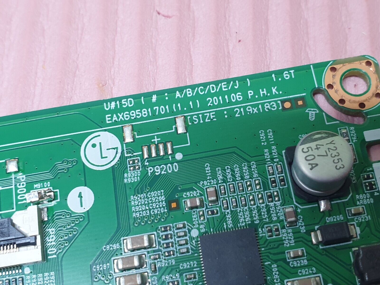 MAIN BOARD MB LG 65UP78006LB TV EAX69581701 1.1 EBT66679202 SCREEN:HV650QUB - Image 3