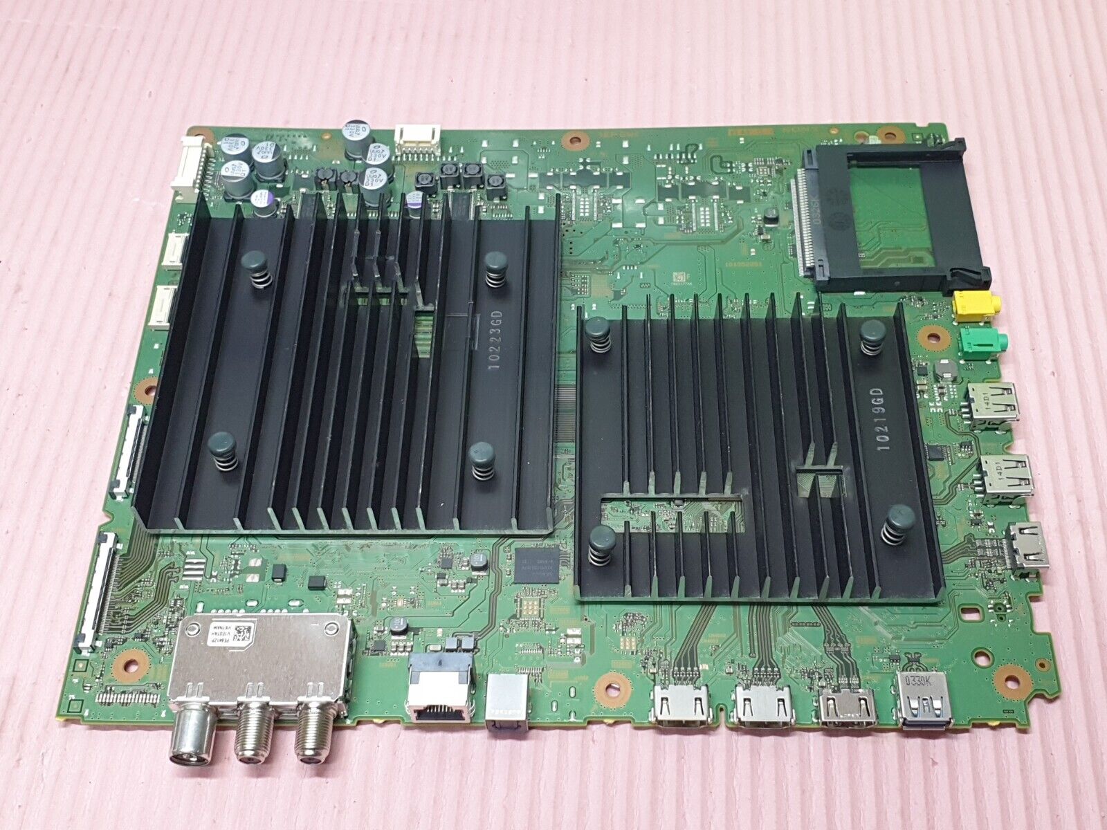 MAIN AV BOARD MB SONY XR-55A80J 55" LED TV 101052251 YA03177AA SCREEN:LE550PQL - Image 2