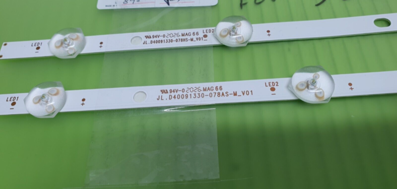 2 LED BACKLIGHT ARRAY STRIP DLED40UHDHDRS LT-40C890 TV JL.D40091330-078AS-M_V01 - Image 6