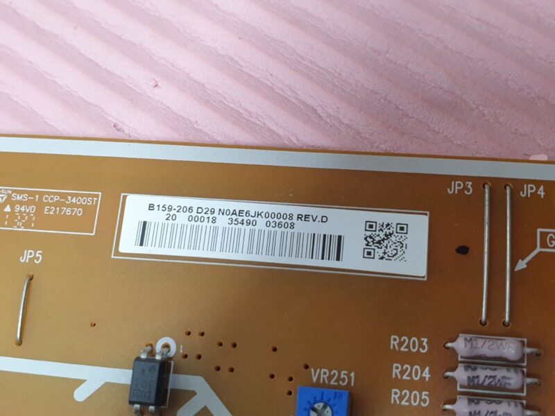 POWER SUPPLY BOARD PSU FR PANASONIC TX-P50X60B PLASMA TV B159-205 4H.B1590.081/D - Image 3
