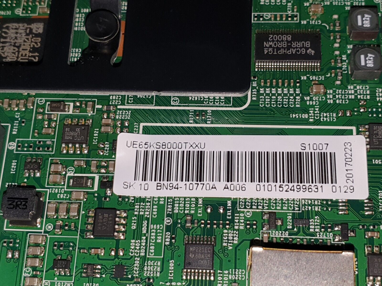 MAIN BOARD MB SAMSUNG UE65KS8000T TV BN41-02504A BN94-10770A SCREEN:LSF650FJ12 - Image 3