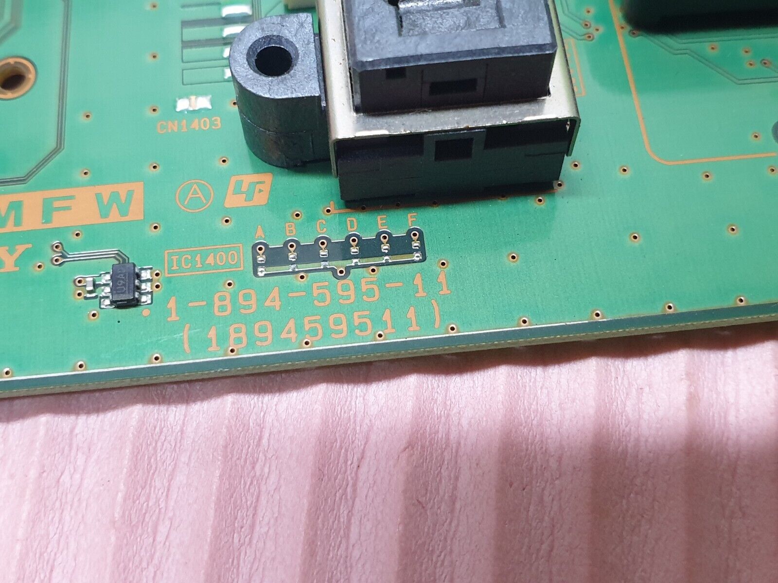 MAIN BOARD MB SONY KD-65X9005C LED TV 1-894-595-11 Y210B410B SCREEN:LSY650FF01 - Image 3