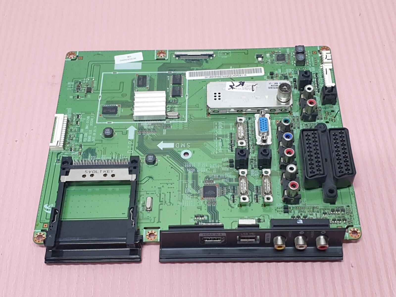 MAIN BOARD MB SAMSUNG LE40B551A6W TV BN41-01258B BN94-02766Q SCREEN:LTF400HA08 - Image 2