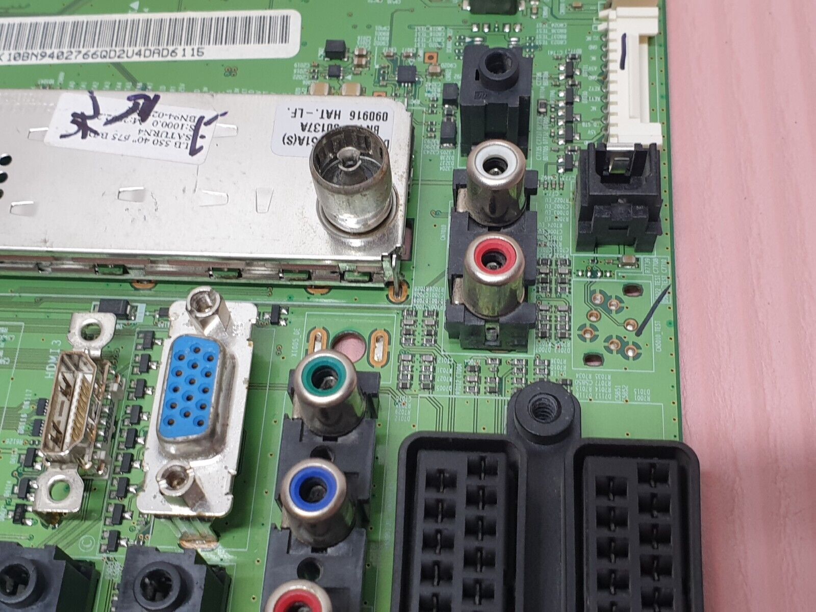 MAIN BOARD MB SAMSUNG LE40B551A6W TV BN41-01258B BN94-02766Q SCREEN:LTF400HA08 - Image 4