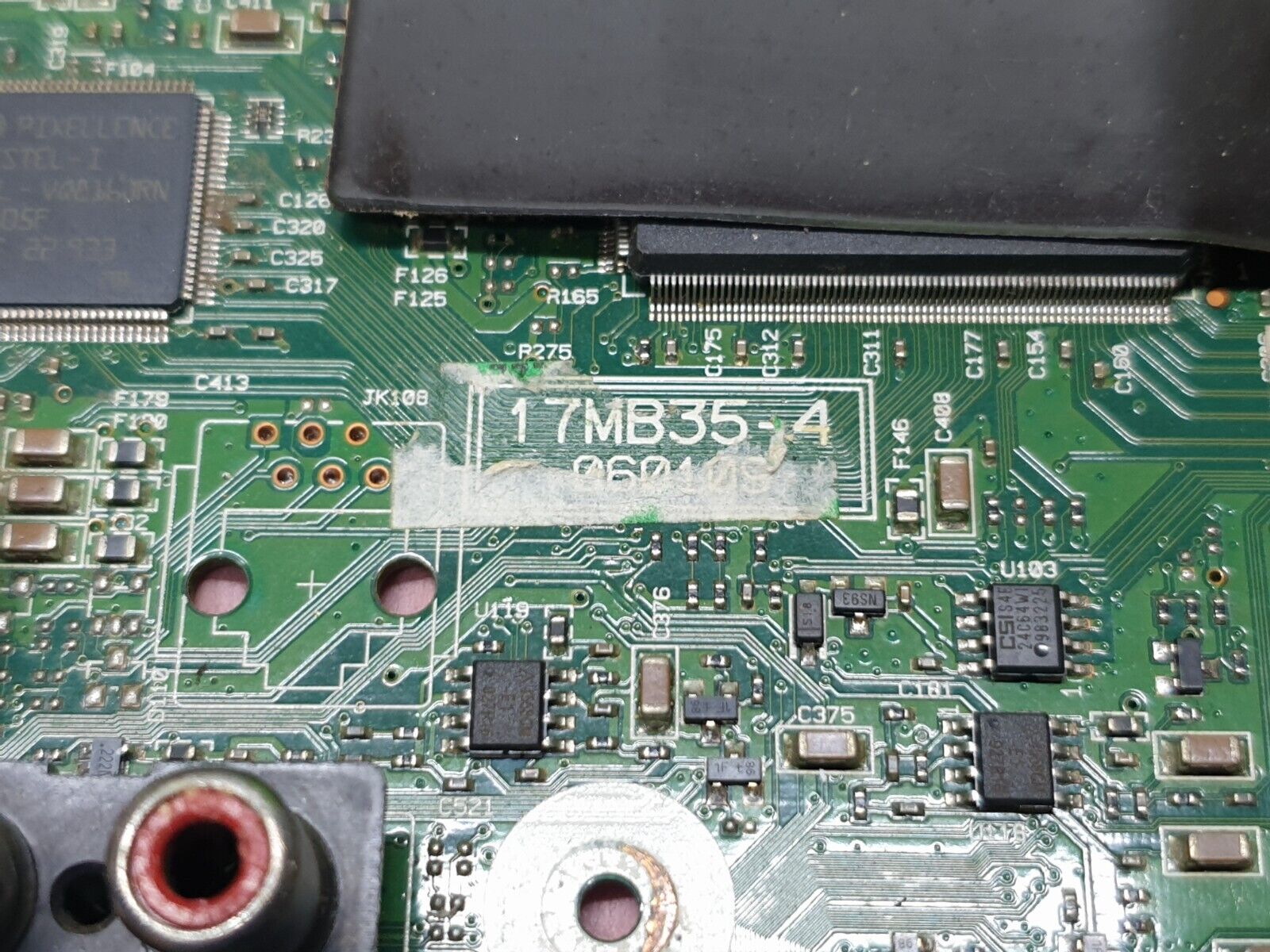 MAIN AV BOARD MB SANYO CE42FD90 TV VESTEL 17MB35-4 20459259 SCREEN:V420H1 - Image 5