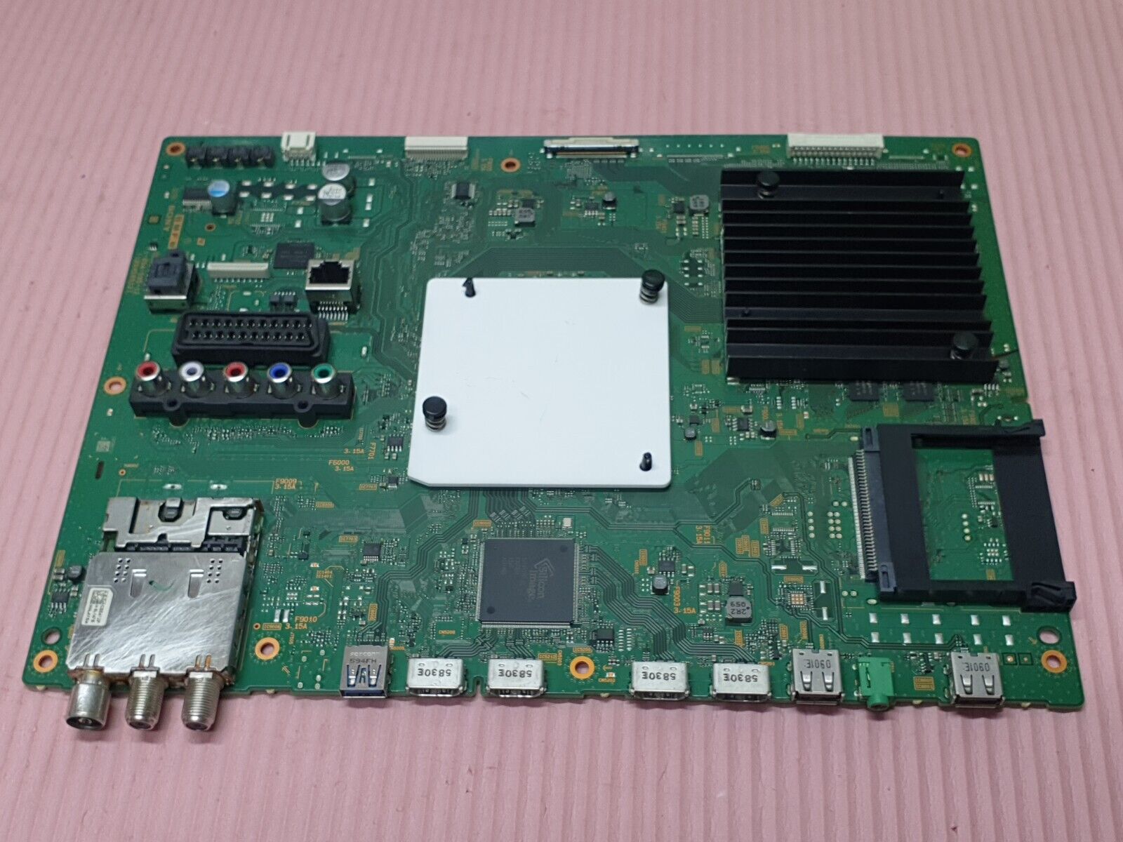 MAIN AV BOARD MB SONY KD-49X8005C LED TV 1-894-595-12 Y210B520C SCREEN:LC490EQY