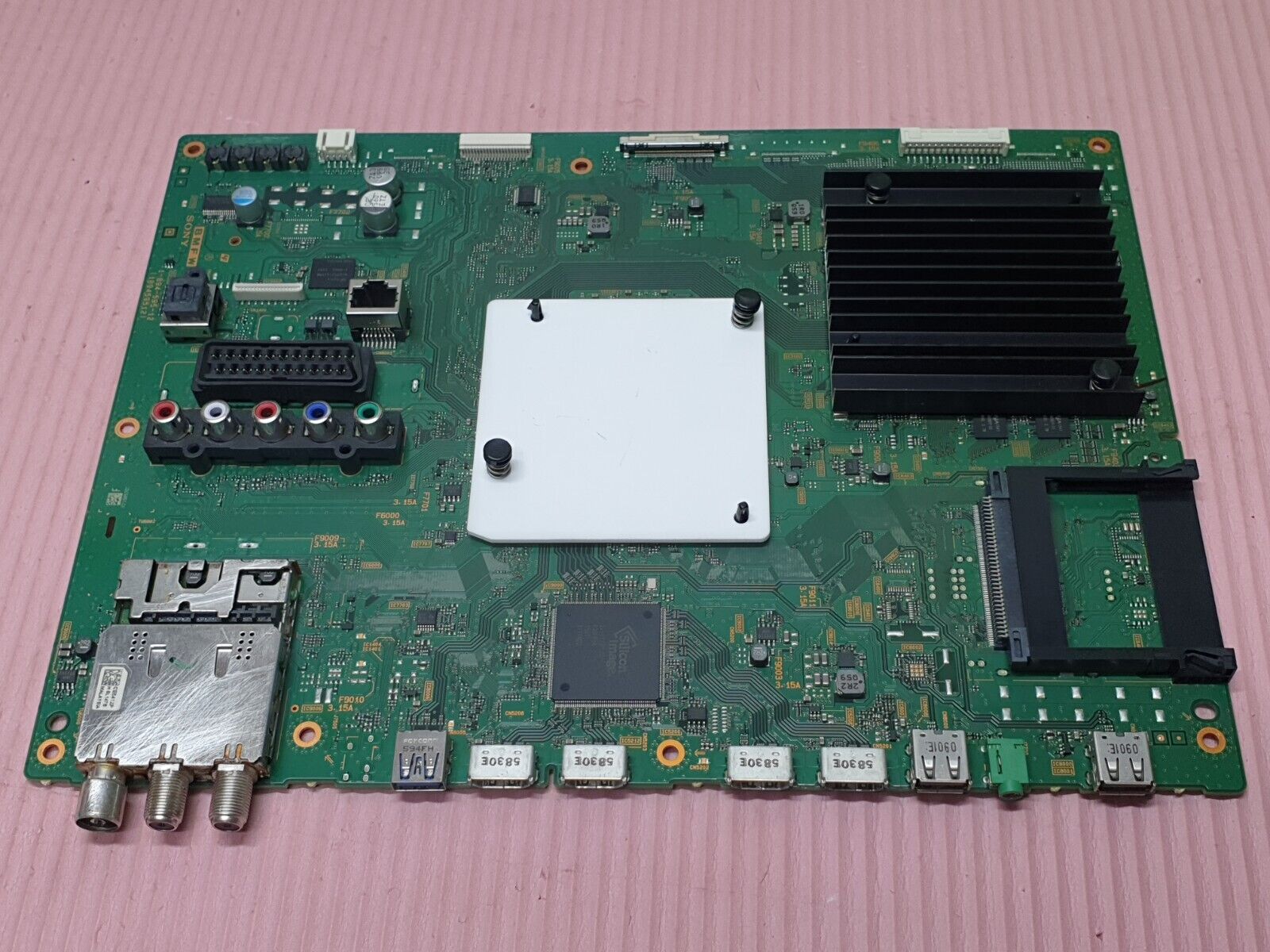 MAIN AV BOARD MB SONY KD-49X8005C LED TV 1-894-595-12 Y210B520C SCREEN:LC490EQY - Image 2