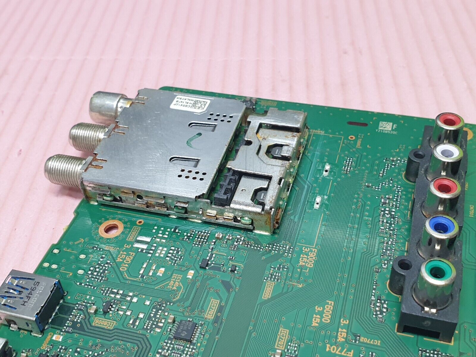 MAIN AV BOARD MB SONY KD-49X8005C LED TV 1-894-595-12 Y210B520C SCREEN:LC490EQY - Image 5