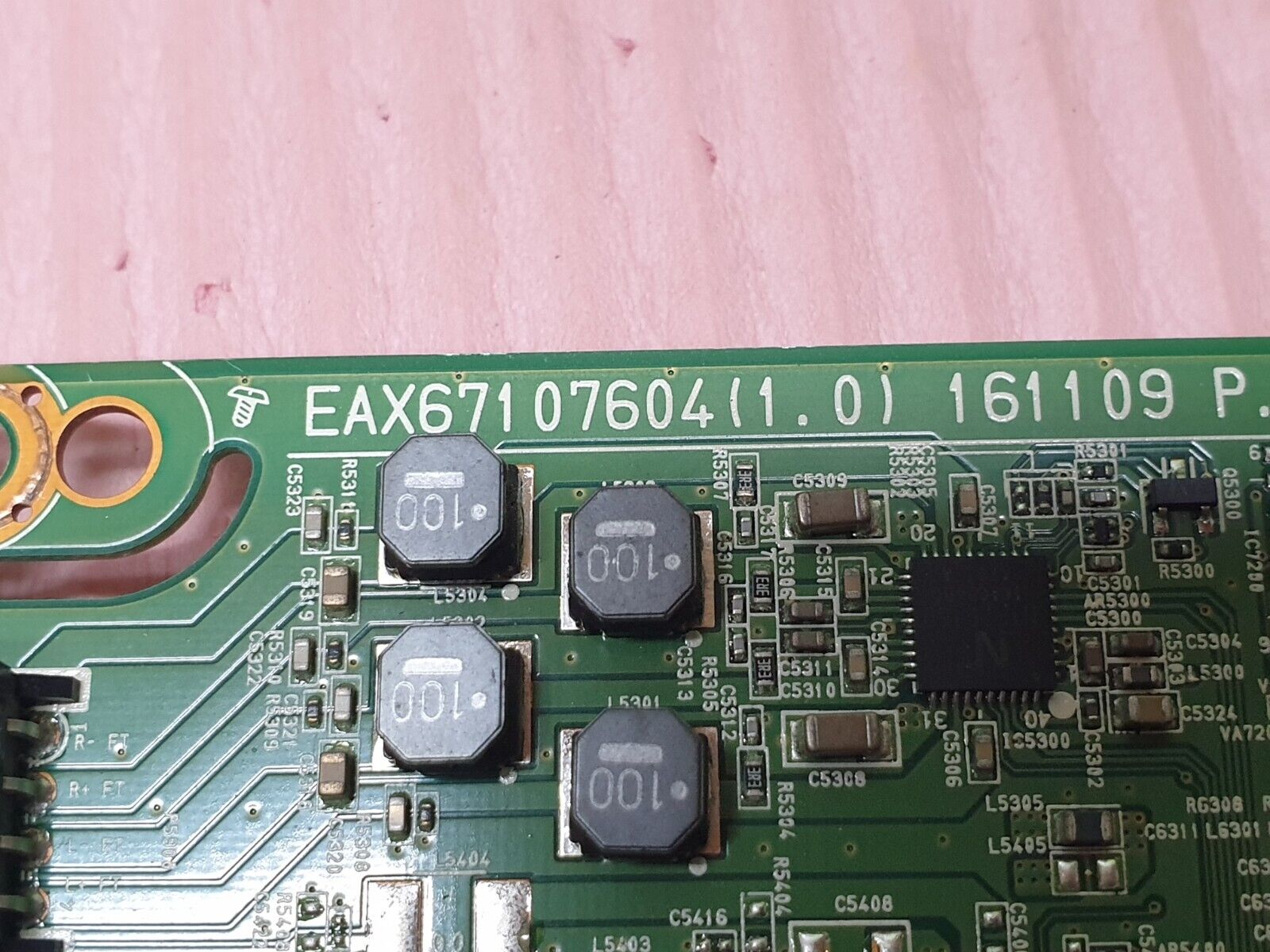 MAIN BOARD MB LG 55SJ810V 55SJ800V TV EAX67107604 EBT64618803 SCREEN:LC550EGH - Image 4